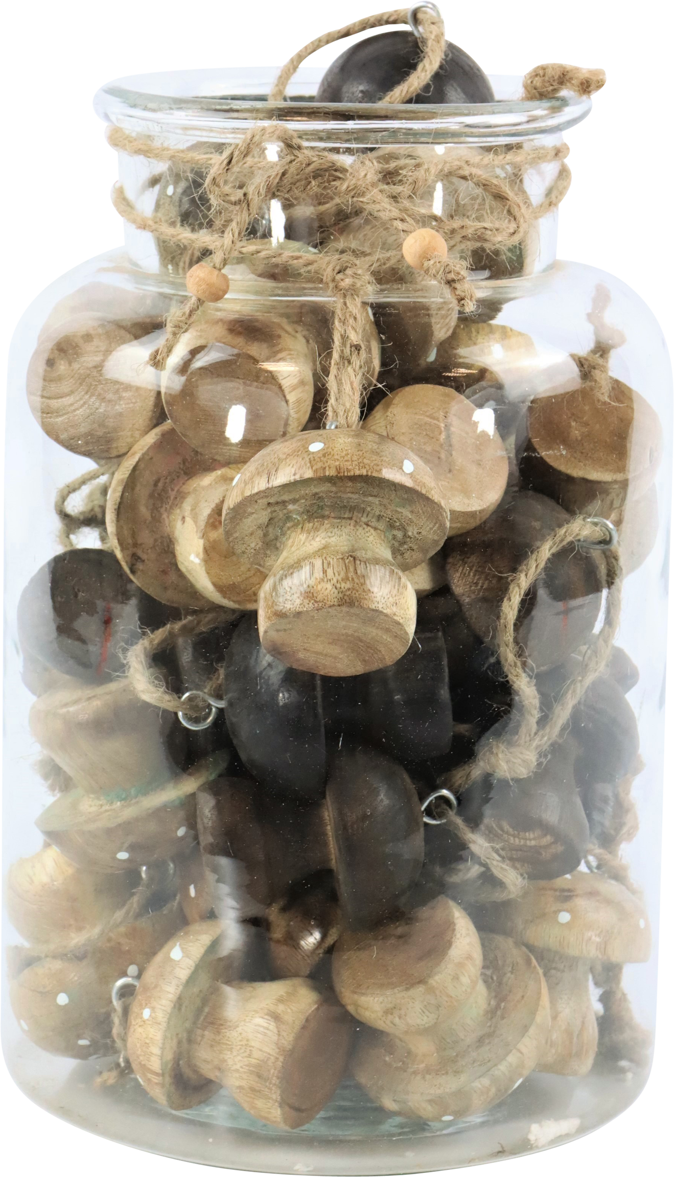 1089 GLASS JAR NATUR  S/41