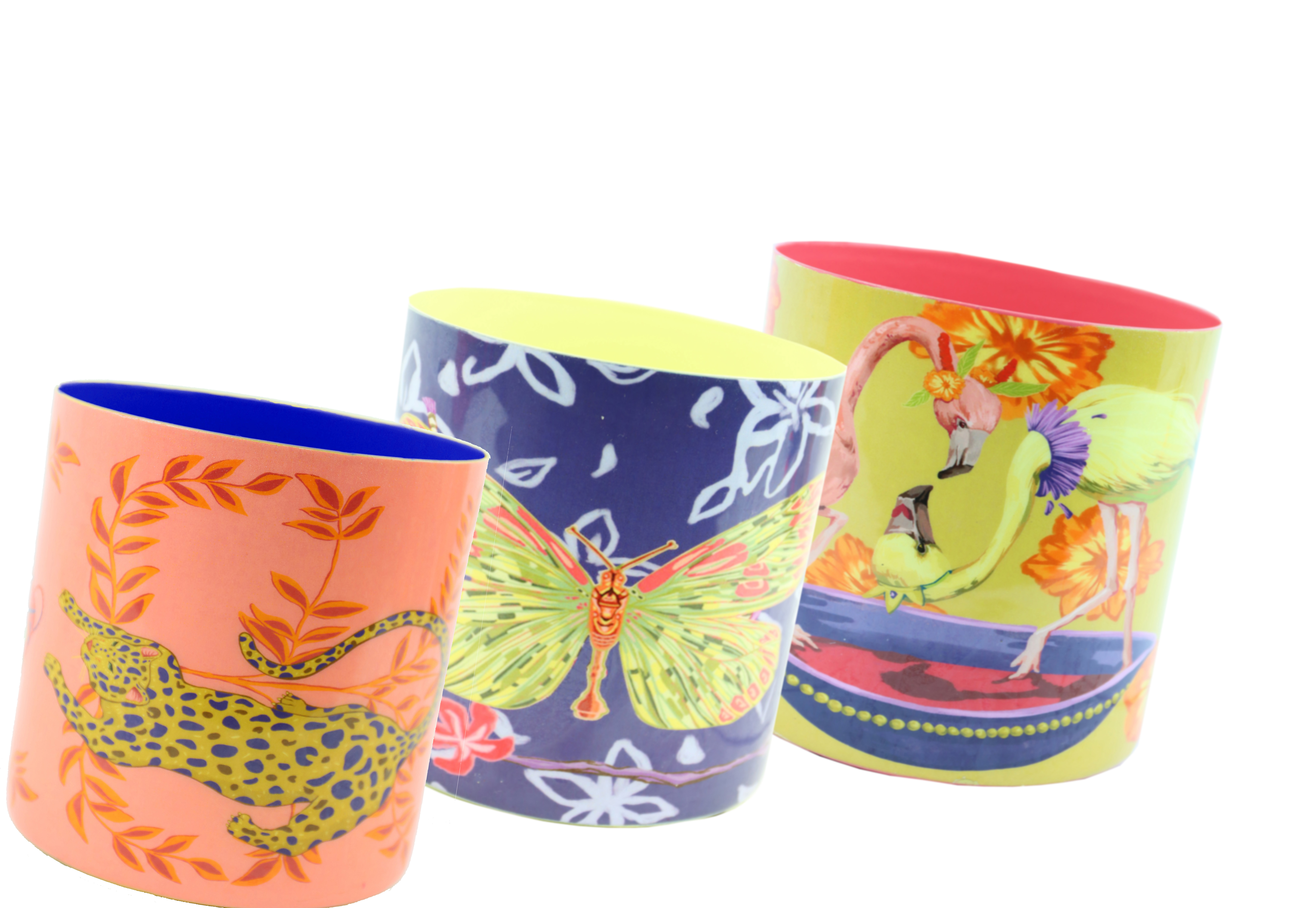 1148 MACETAS ASIAN FAUNA  S/3