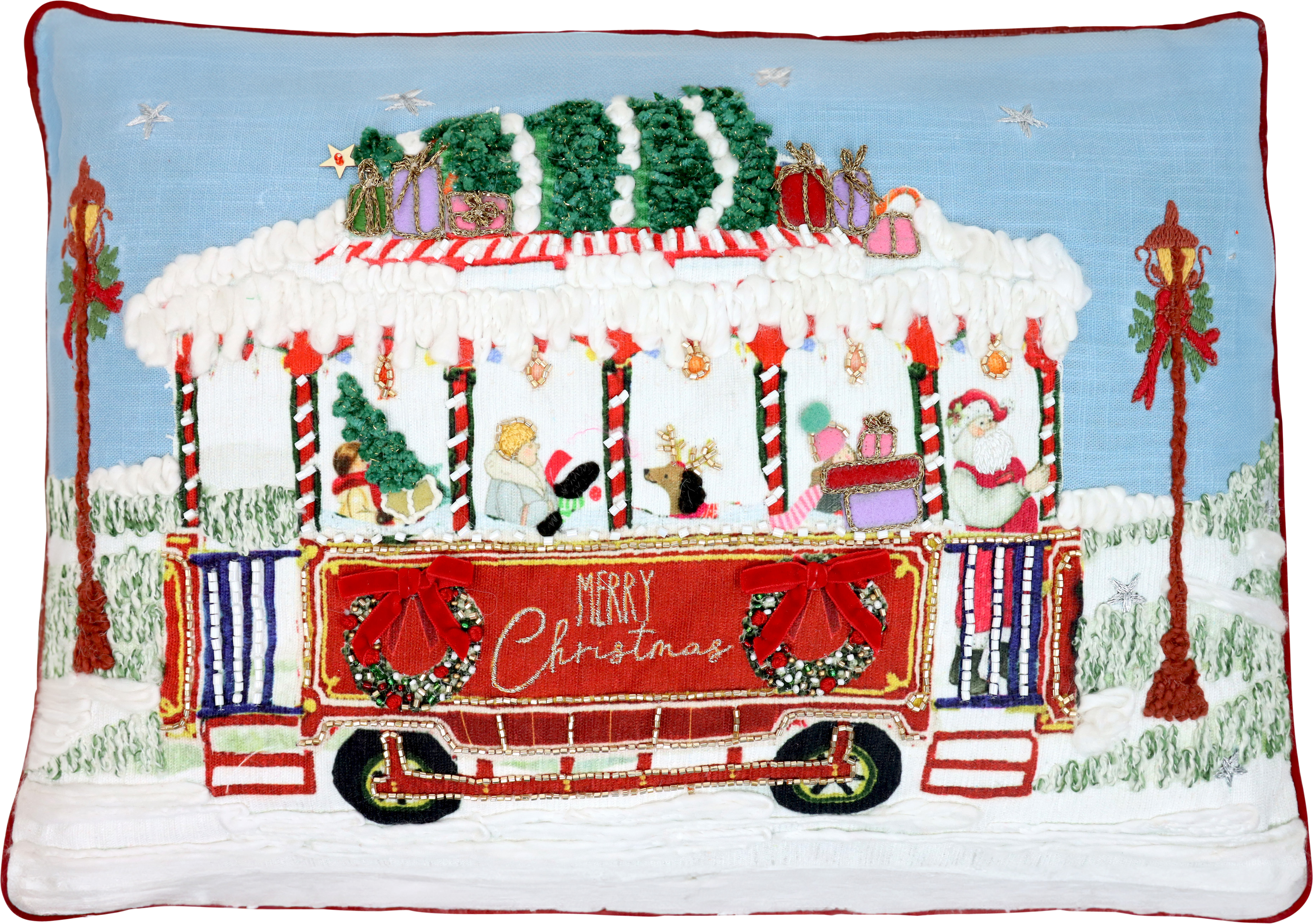 1192 KISSEN XMAS-BUS 30x50