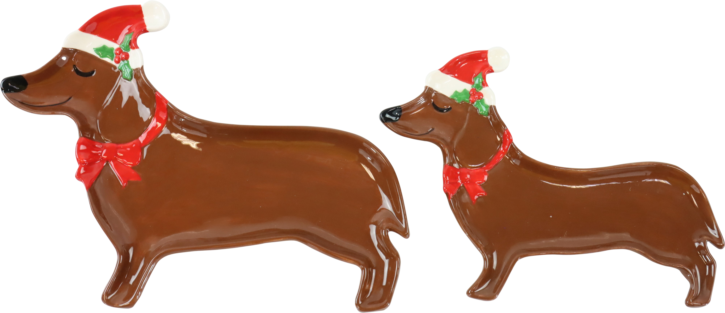 1222 PLATES JOLLY DOGS  S/2