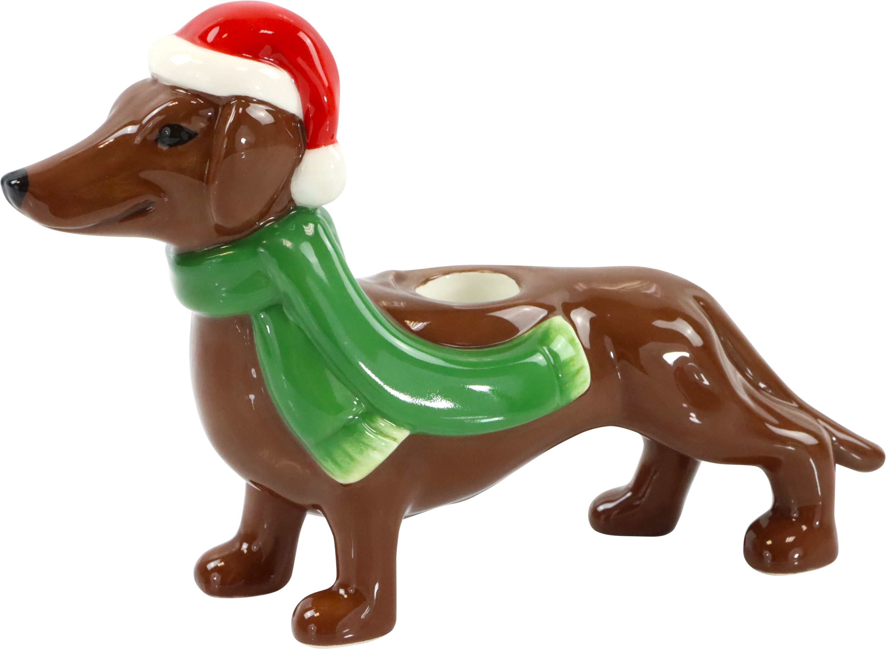 1223 CANDLE HOLDER JOLLY DOG