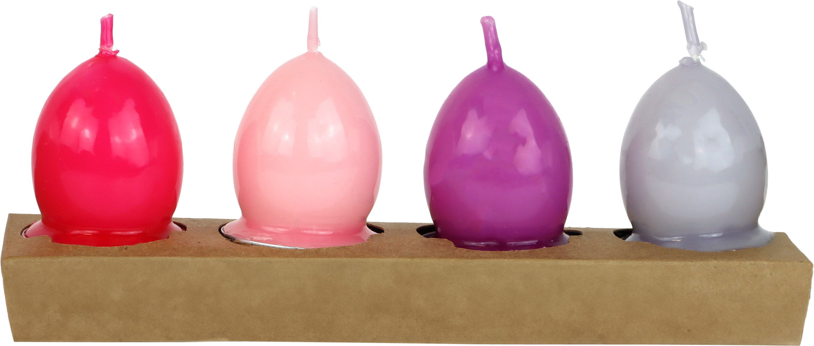 1269 VELAS DE TÉ GLOSSY GLOW  S/4