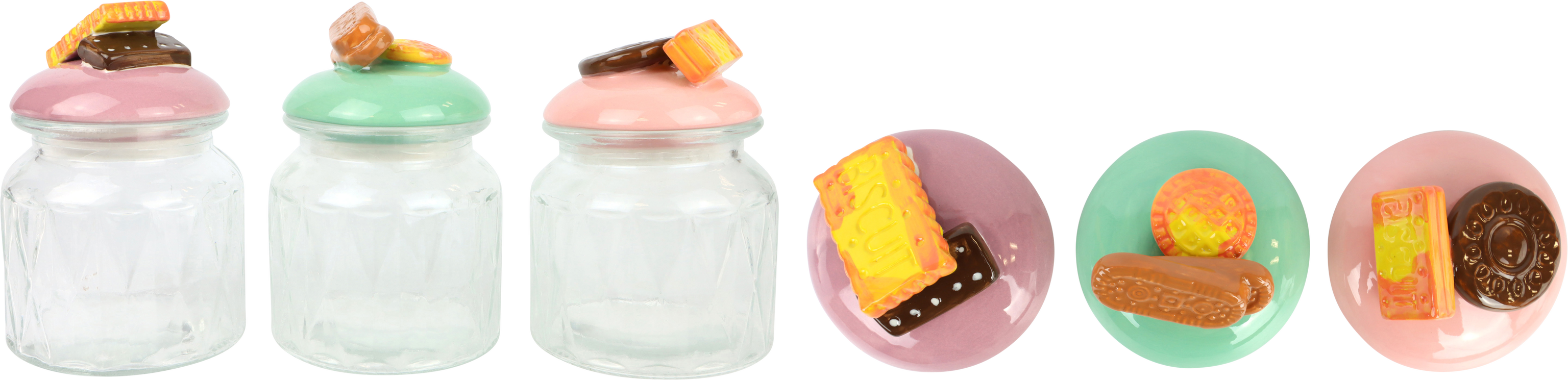 1318 LATTINE DI STOCCAGGIO COOKIES  3PZ