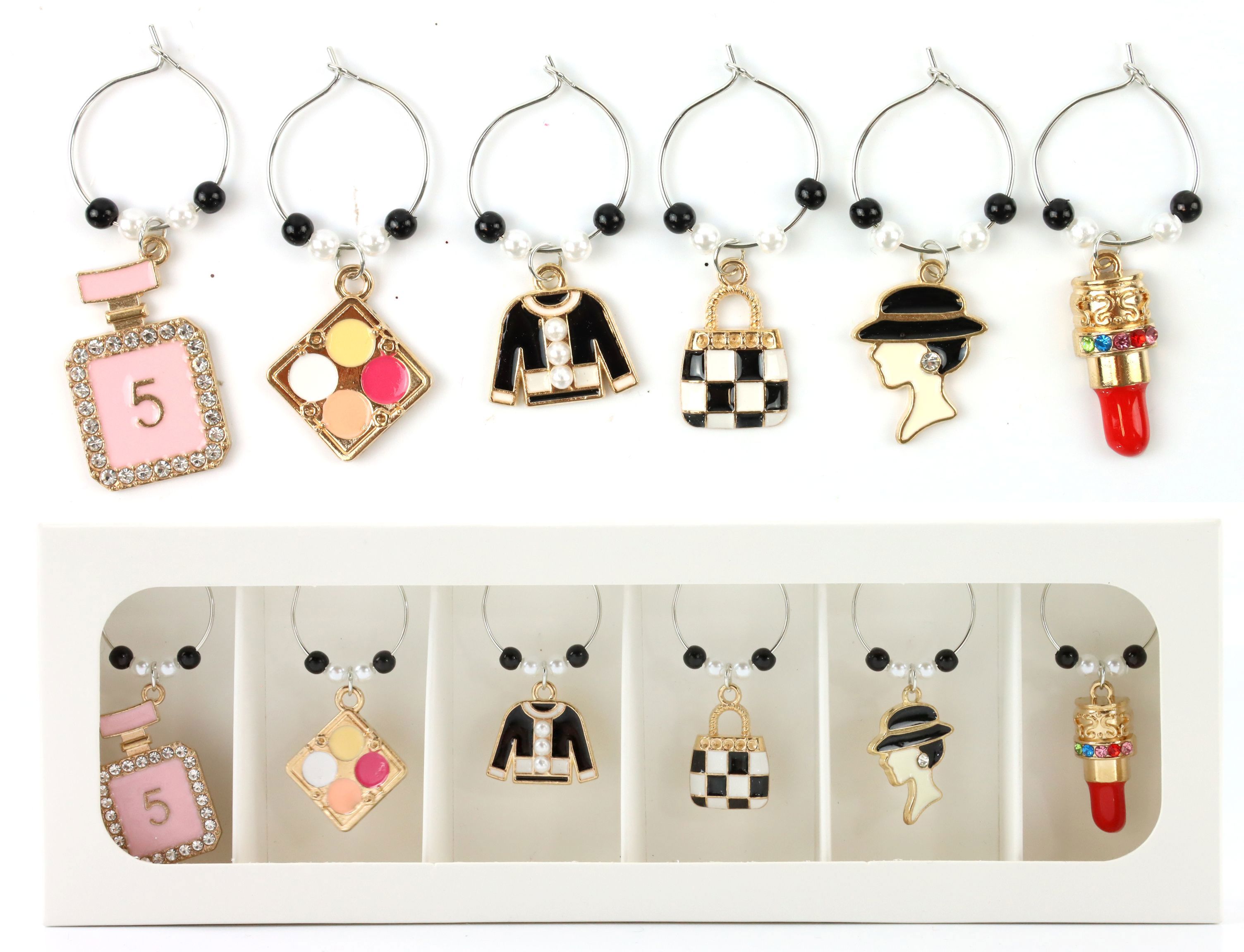 1561 MARCADORESDECRISTAL LIP&LUSH   S/6