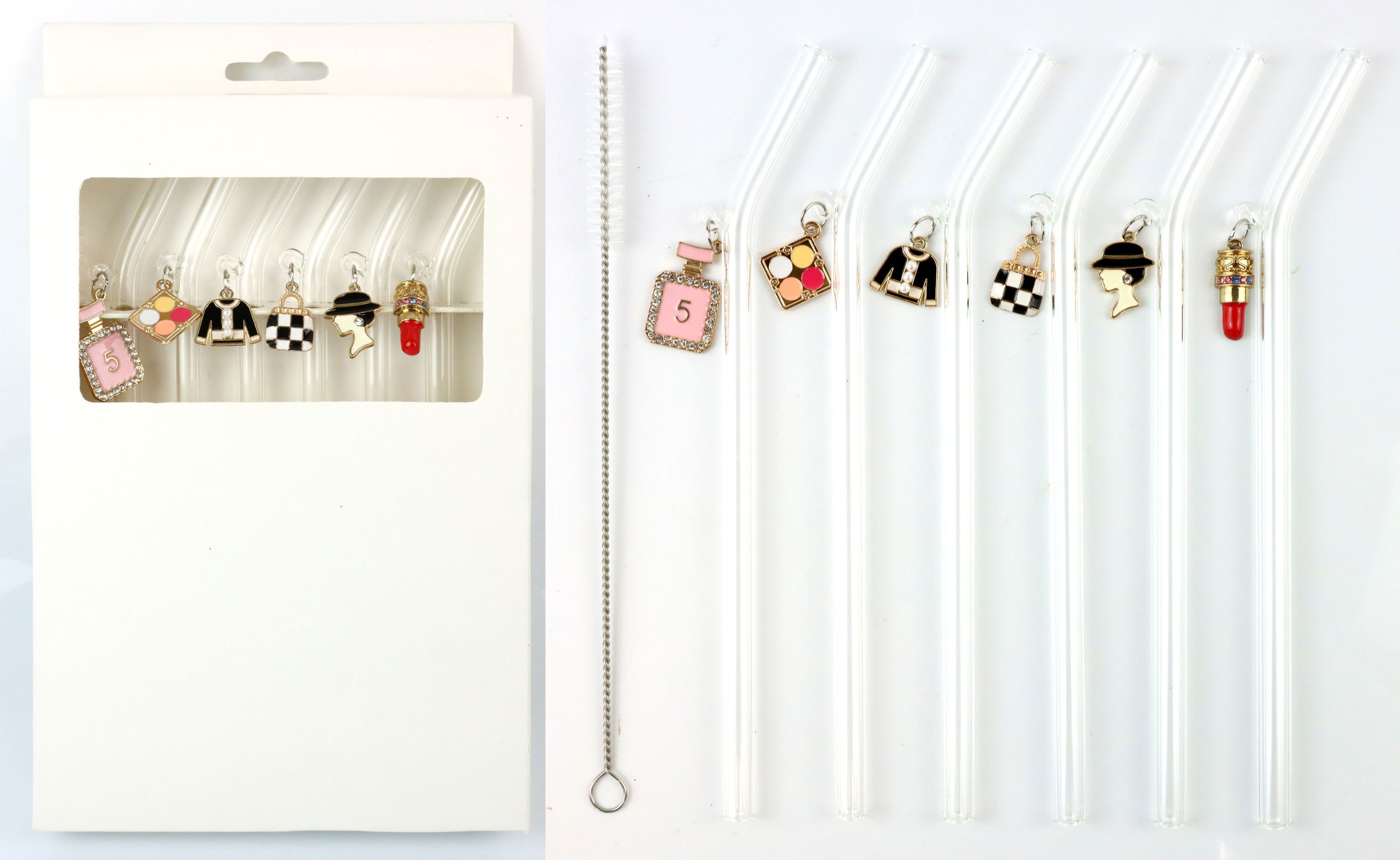 1584 PÁJAMAS DE CRISTAL LIP&LUSH  S/6