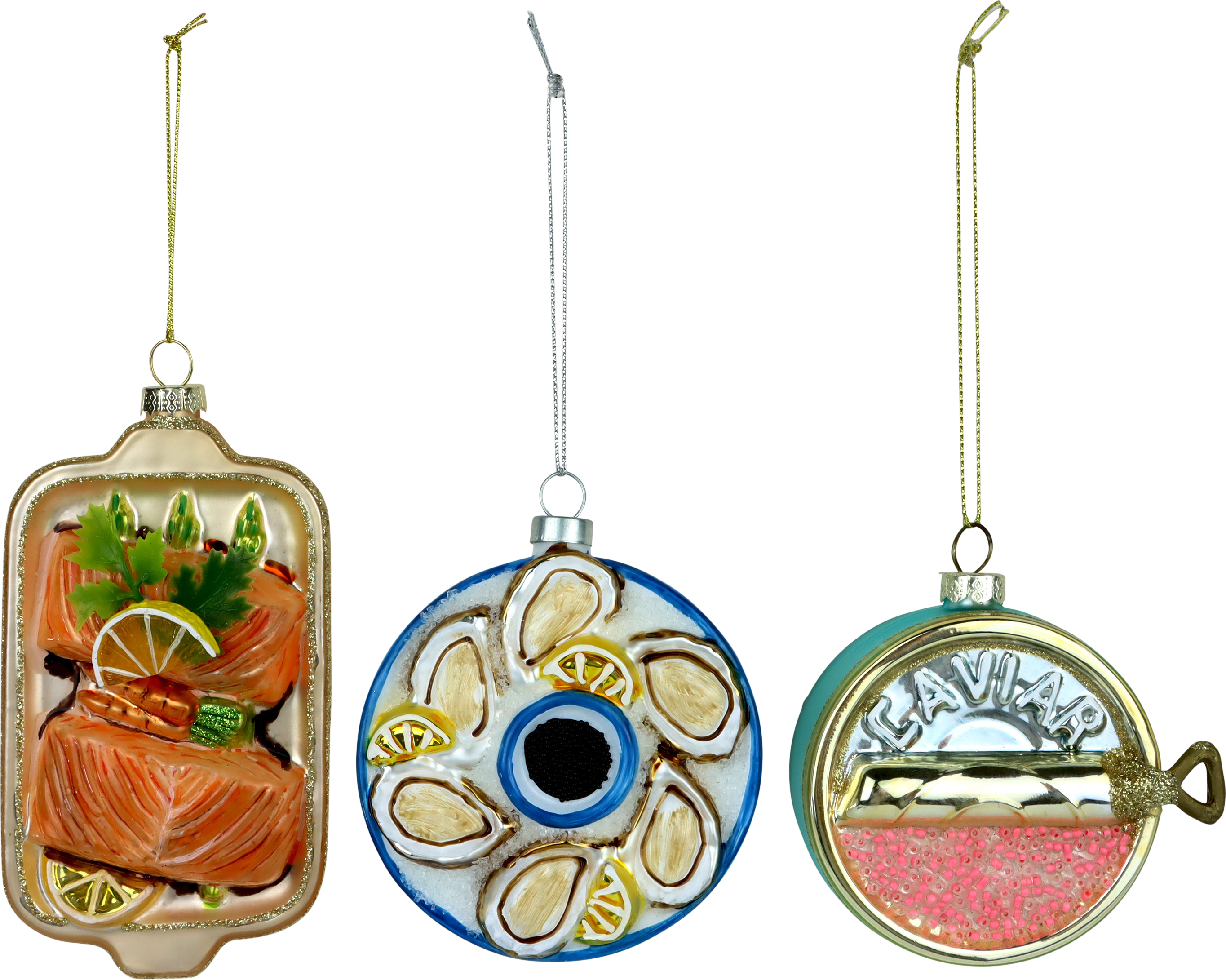 2223 GLASSCHMUCK GOURMET  S/3