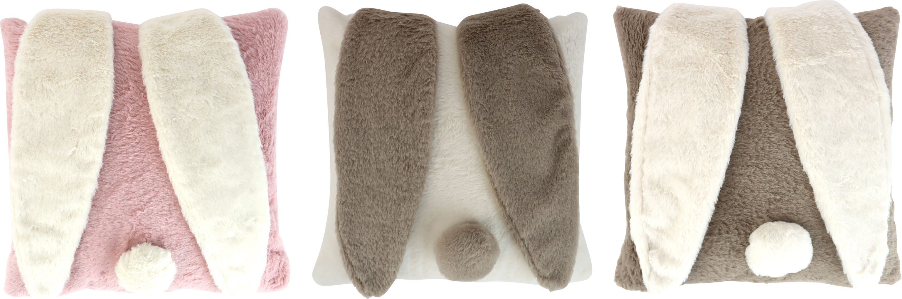 2388 CUSHIONCOVER FUNNY BUNNY 40X40 S/3