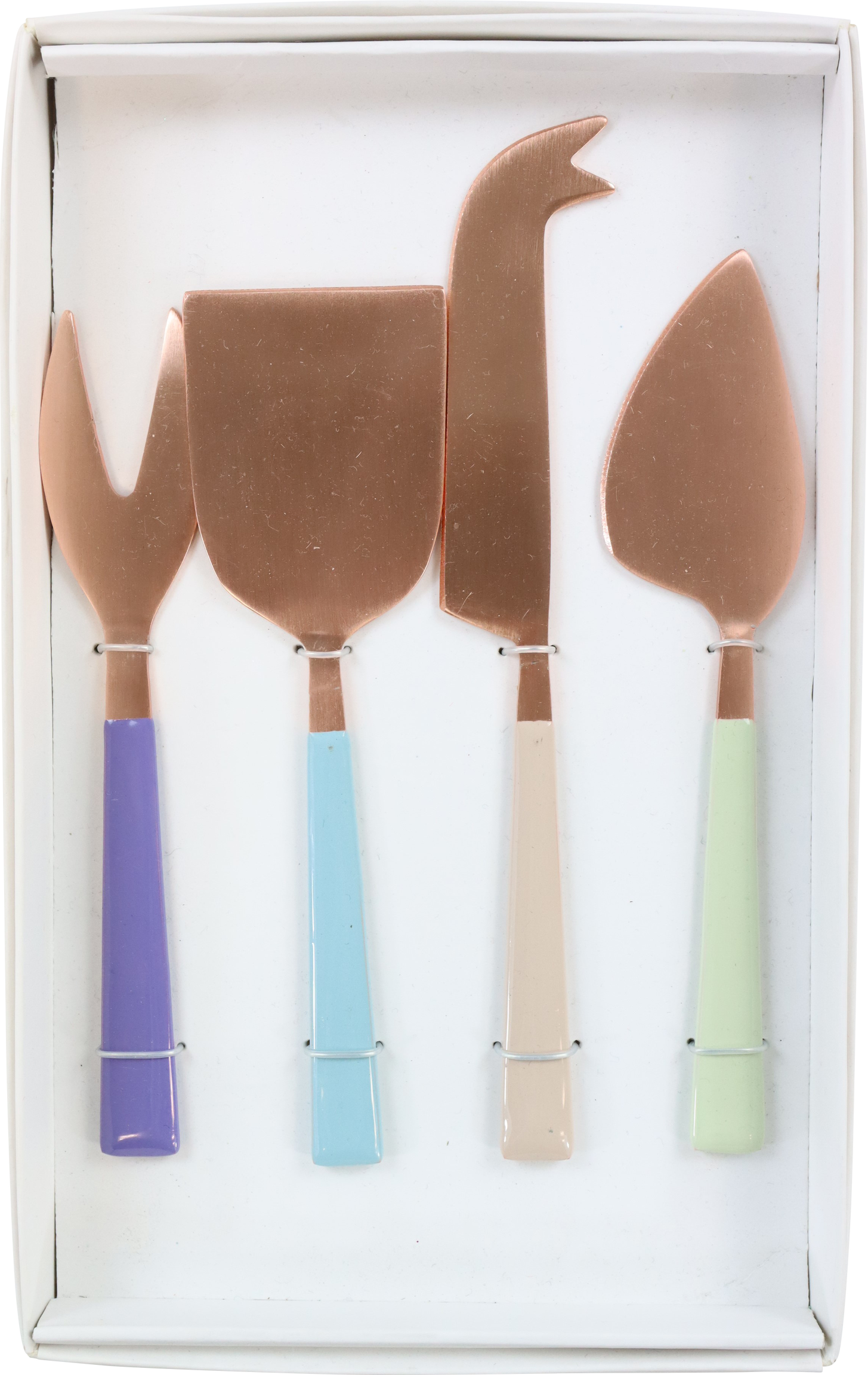 2852 POSATE FORMAGGIO SWEET PASTEL  4PZ