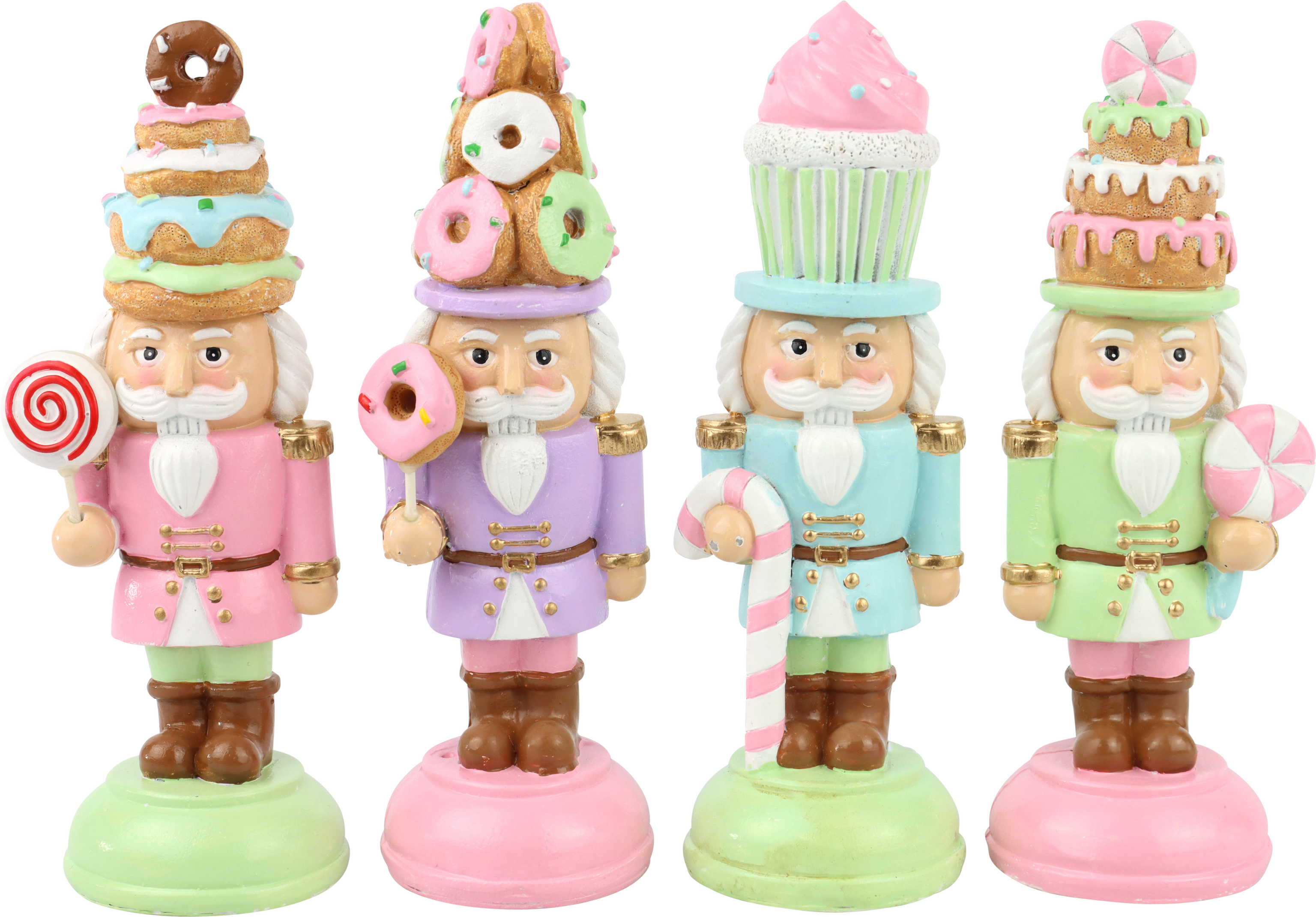 2863 NUTCRACKERS CANDY XMAS  S/4