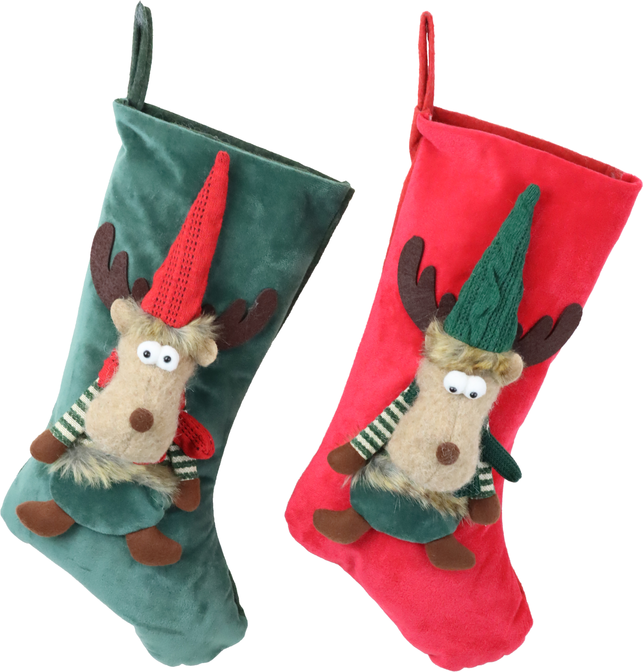 2881 STOCKINGS JOLLY MOOSE  S/2