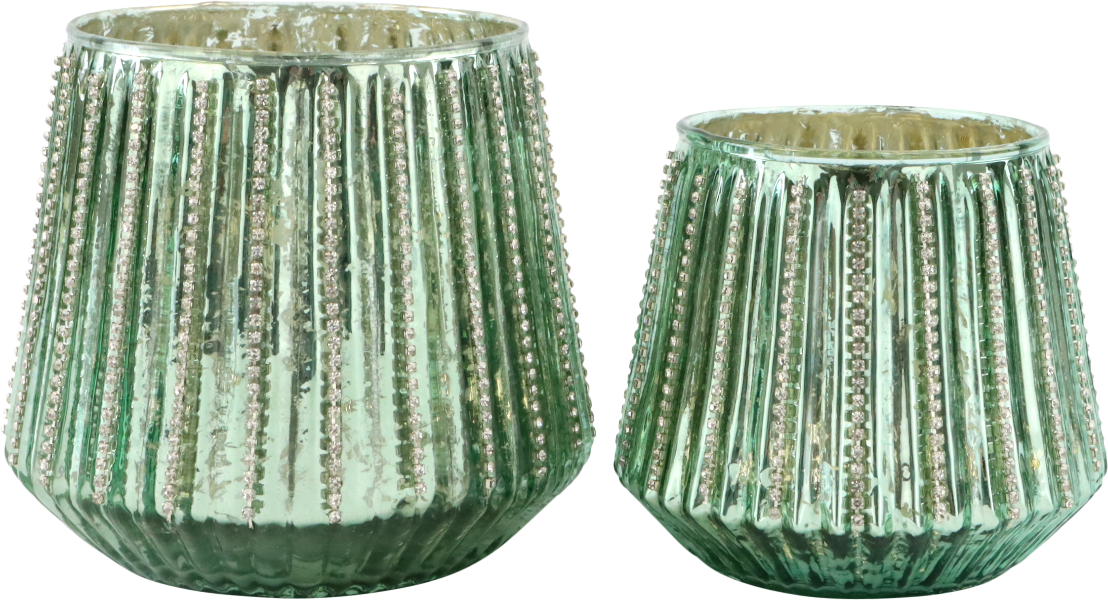3000 PORTAVELAS CRYSTAL GLOW  S/2