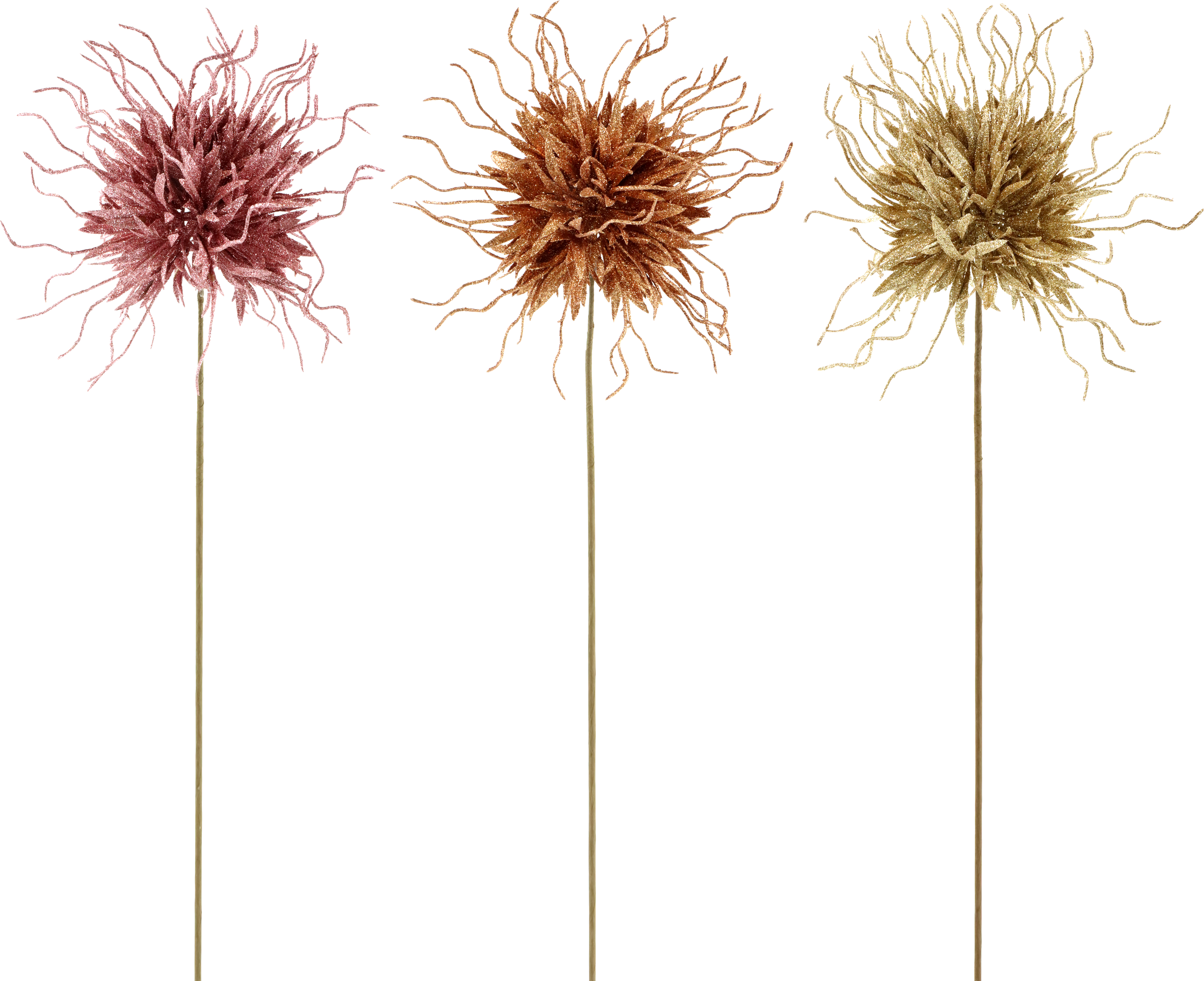 3054 TRÍODEFLORES GLEAMING BLOSSOM  S/3