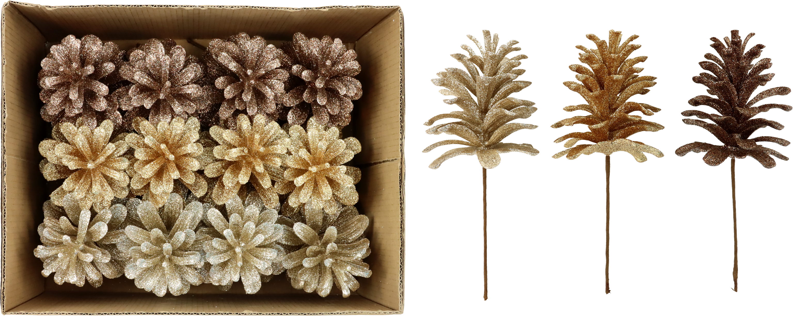 3091 CAJA TWINKLE CONES  S/12