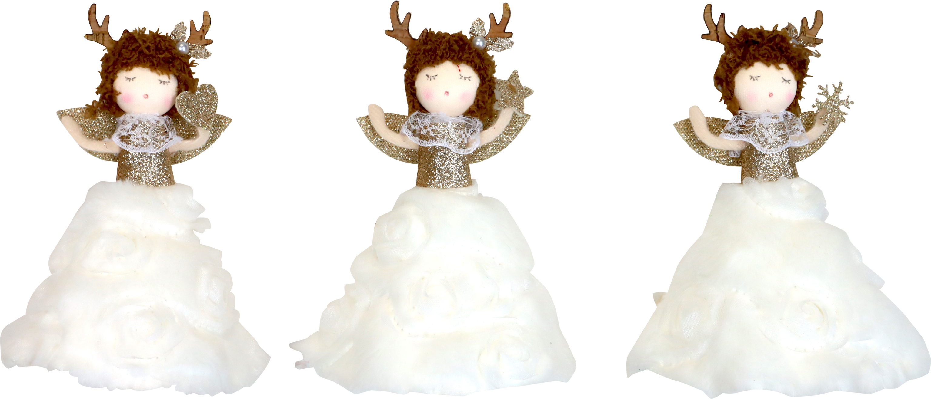 3189 ENGELHÄNGER FLUFFY GRACE  S/3