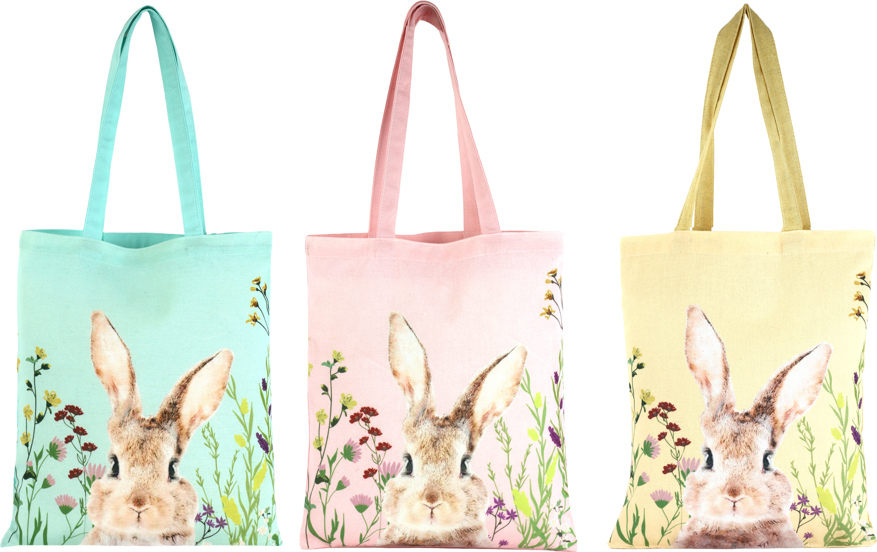 3224 BAGS BUNNY MEADOW  S/3