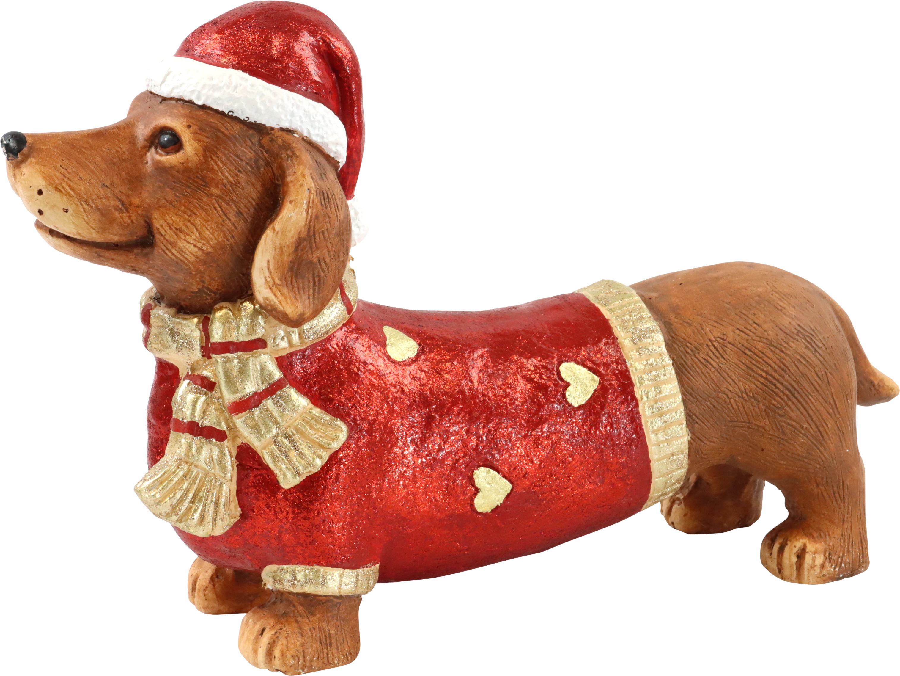 3301 DACHSHUND FESTIVE WOOF