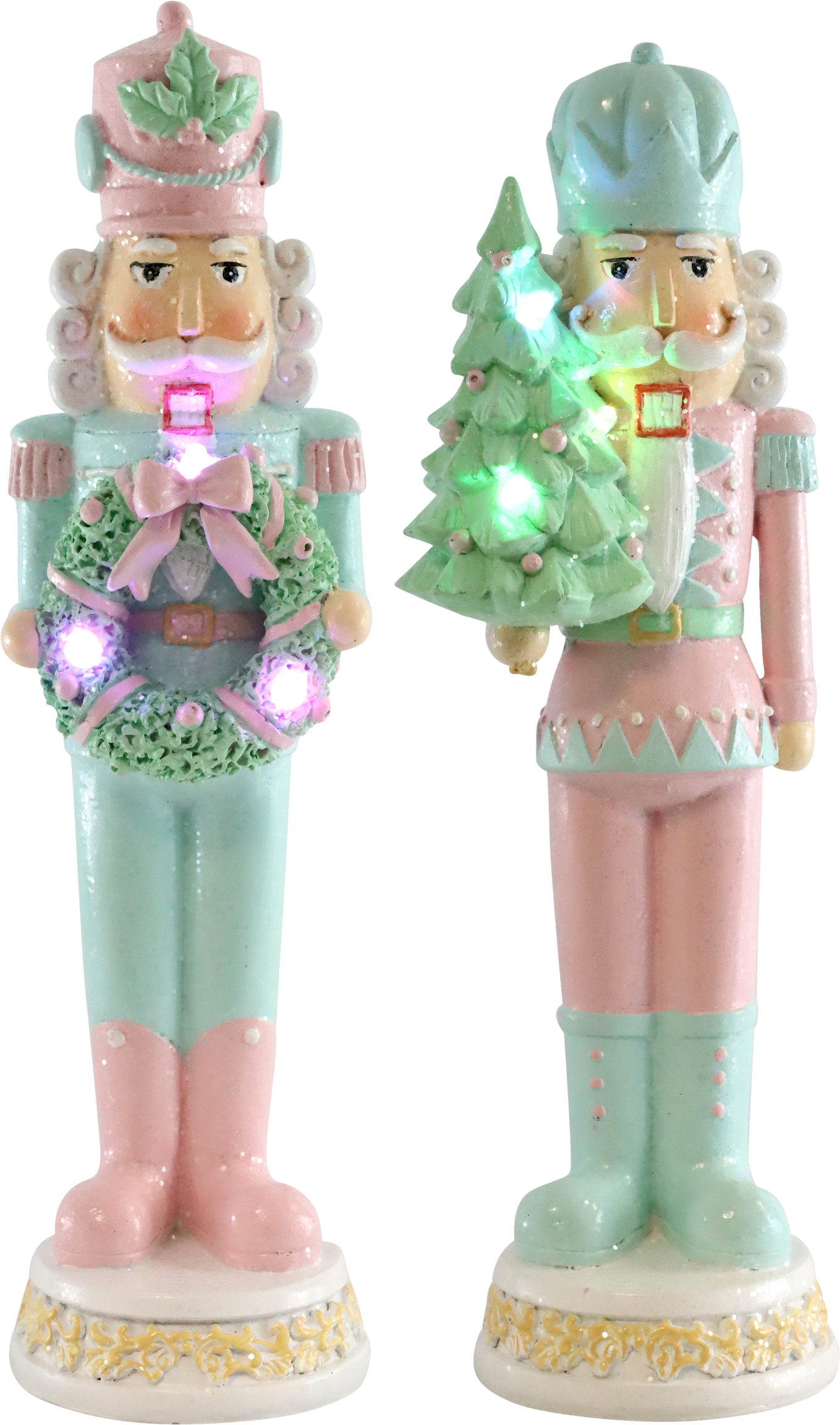 3340 NUTCRACKERS CANDY XMAS  S/2