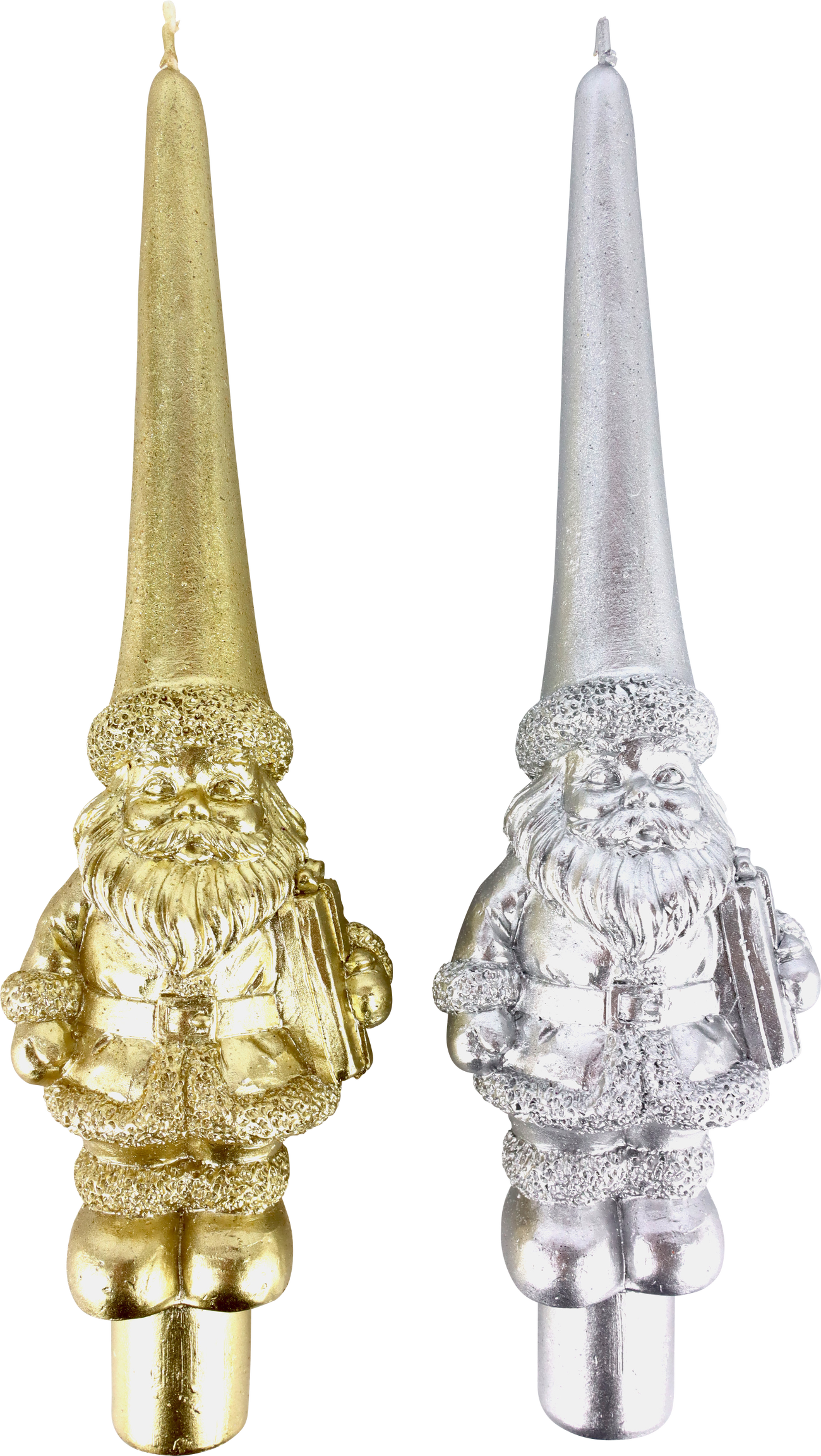 3417 CANDLES SANTA CLAUS  S/2