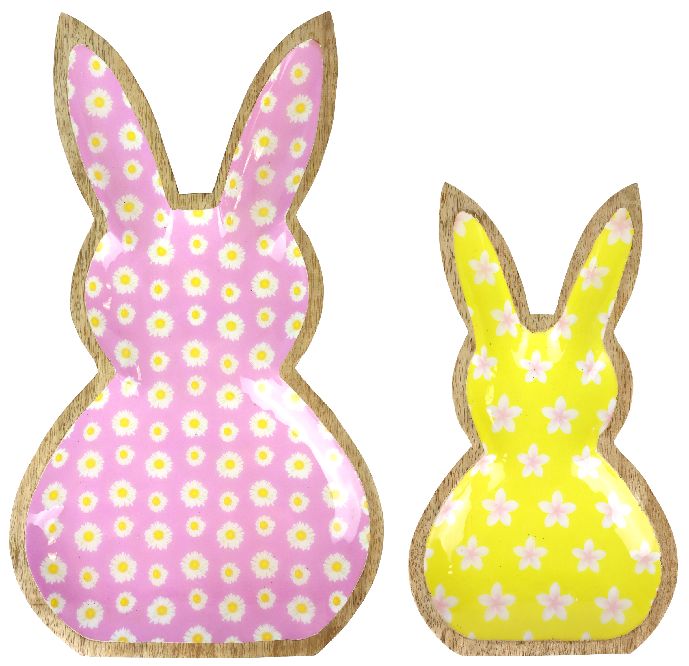 3487 RABBITPLATES BUONA PASQUA  S/2