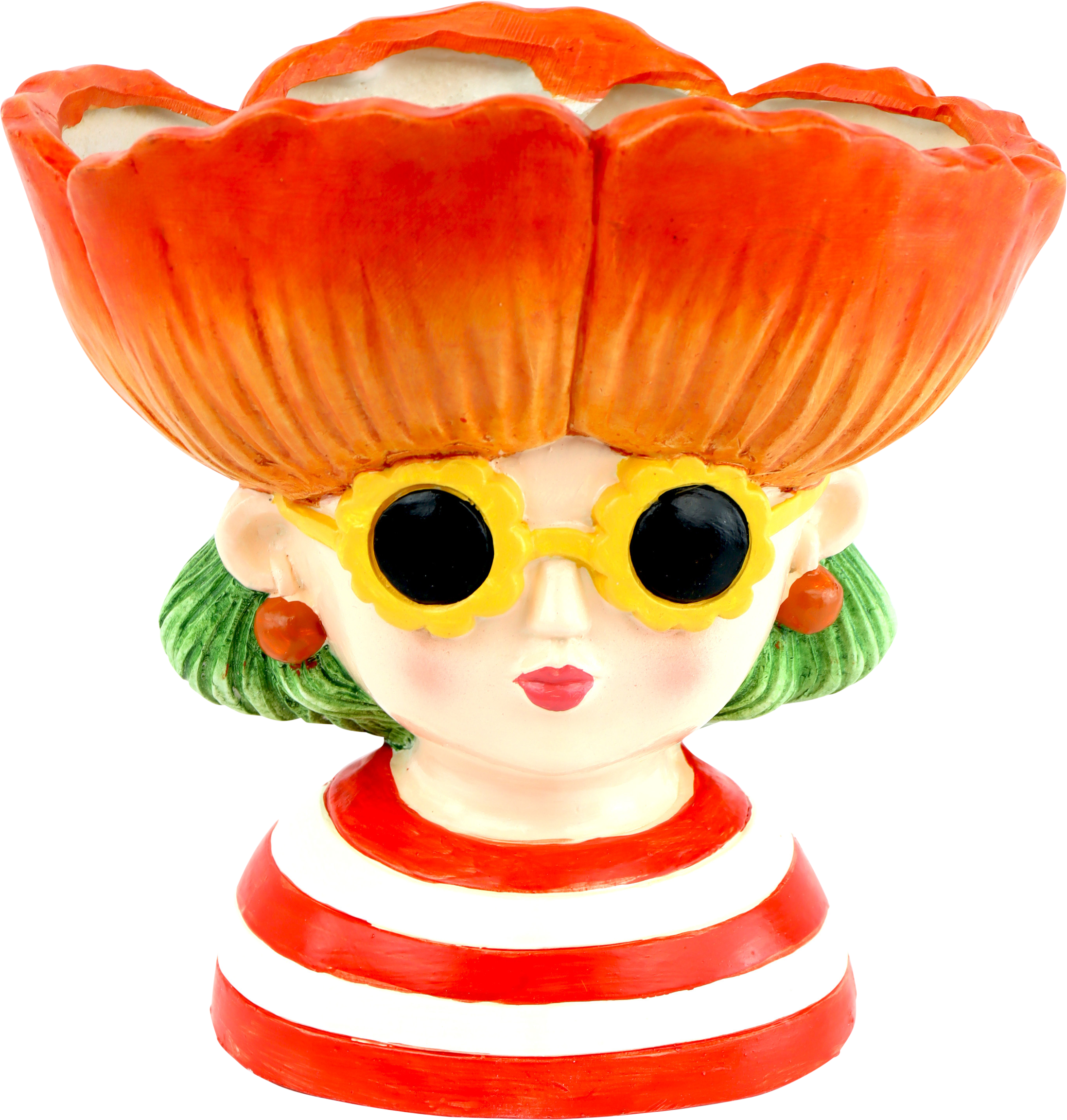 3490 OBJET POUR PLANTES POPPY GIRL