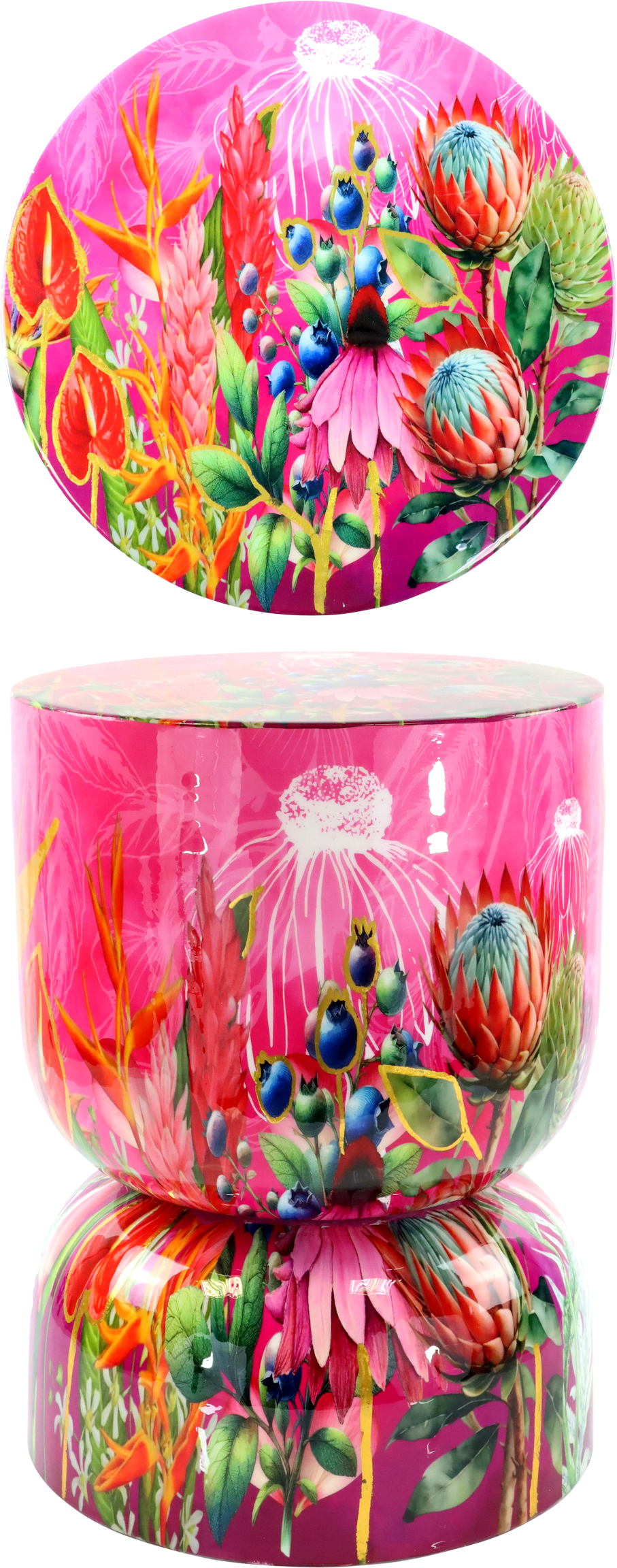 3503 TABURETE EDEN BLOOM