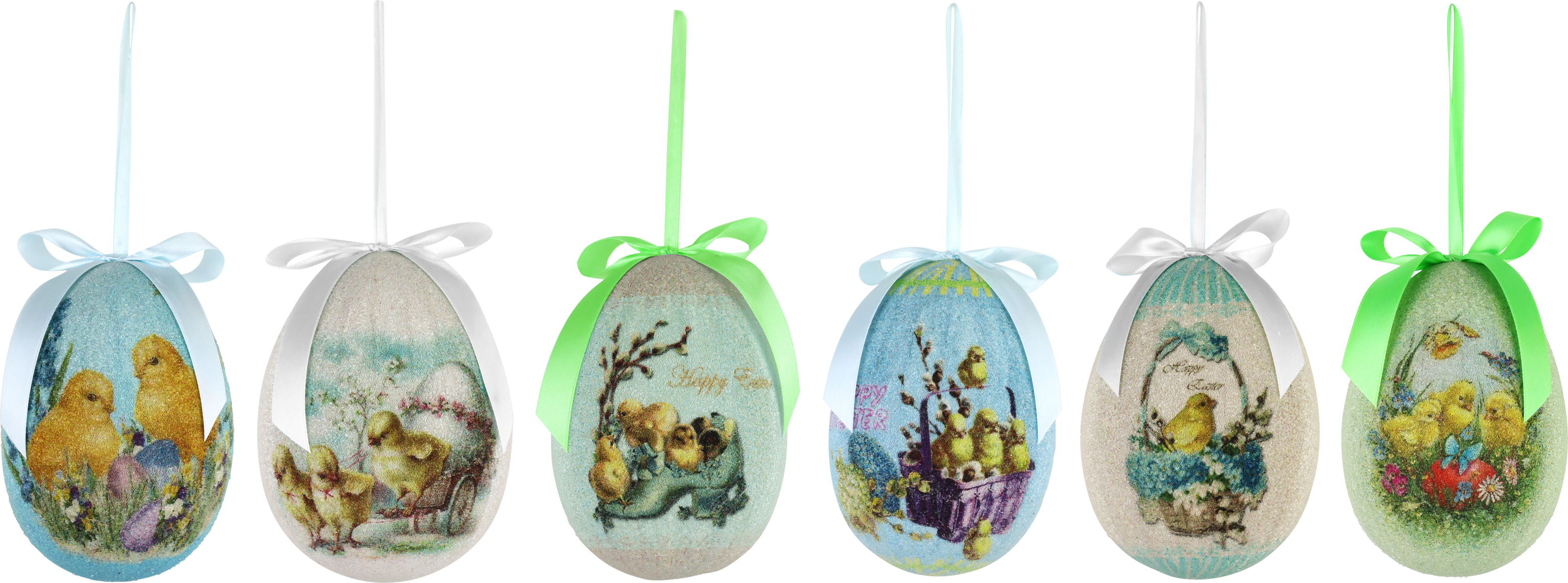 3558 EASTER EGGS NOSTLAGIC FLOW  S/6