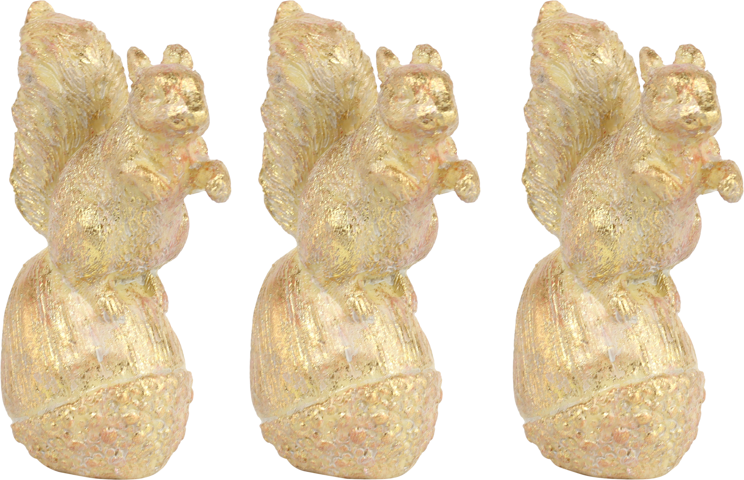 3627 EICHHÖRNCHEN GOLDEN ACORN  S/3