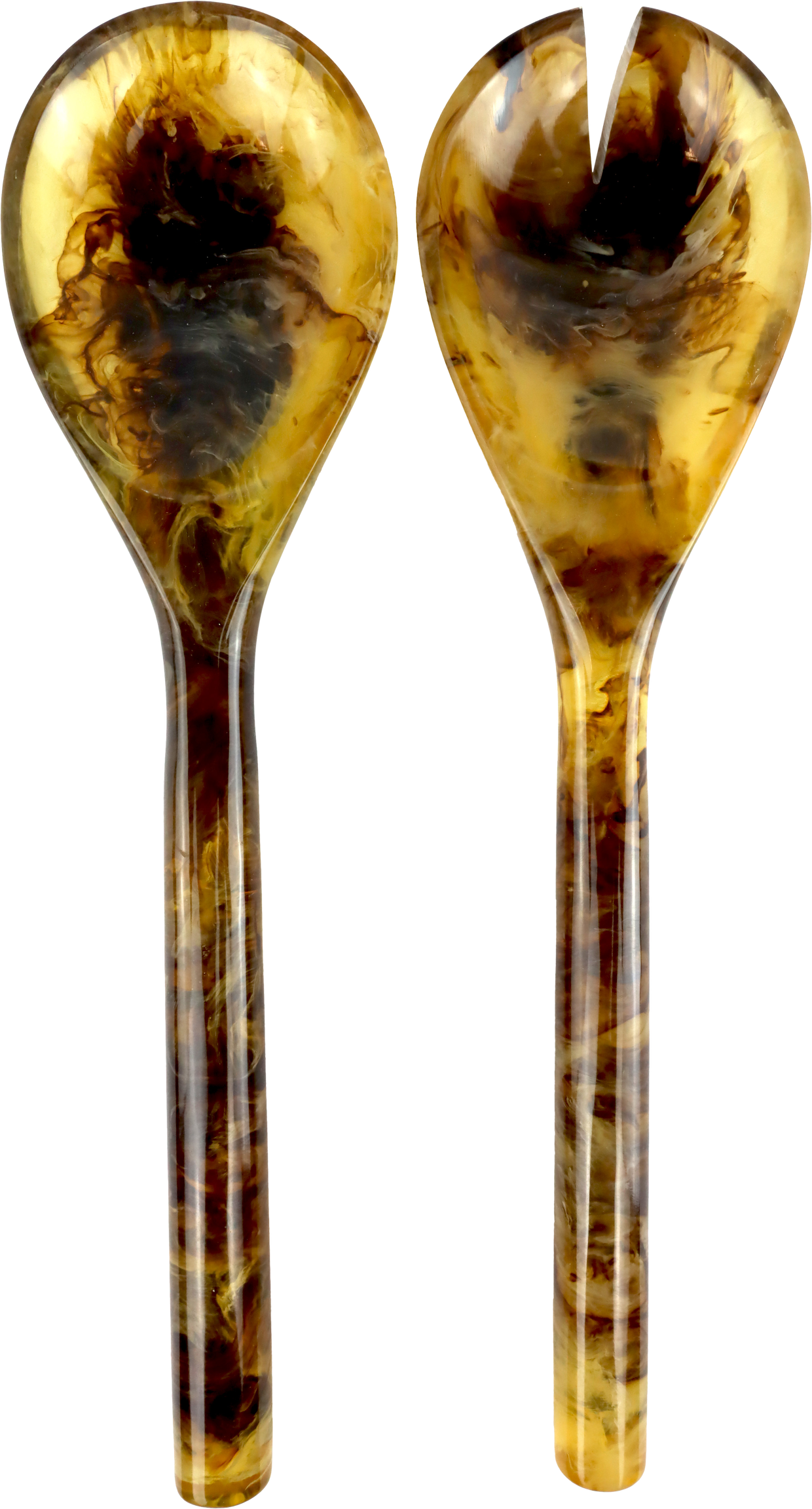 3692 COUVERTS À SALADE OMBRÉ  2P