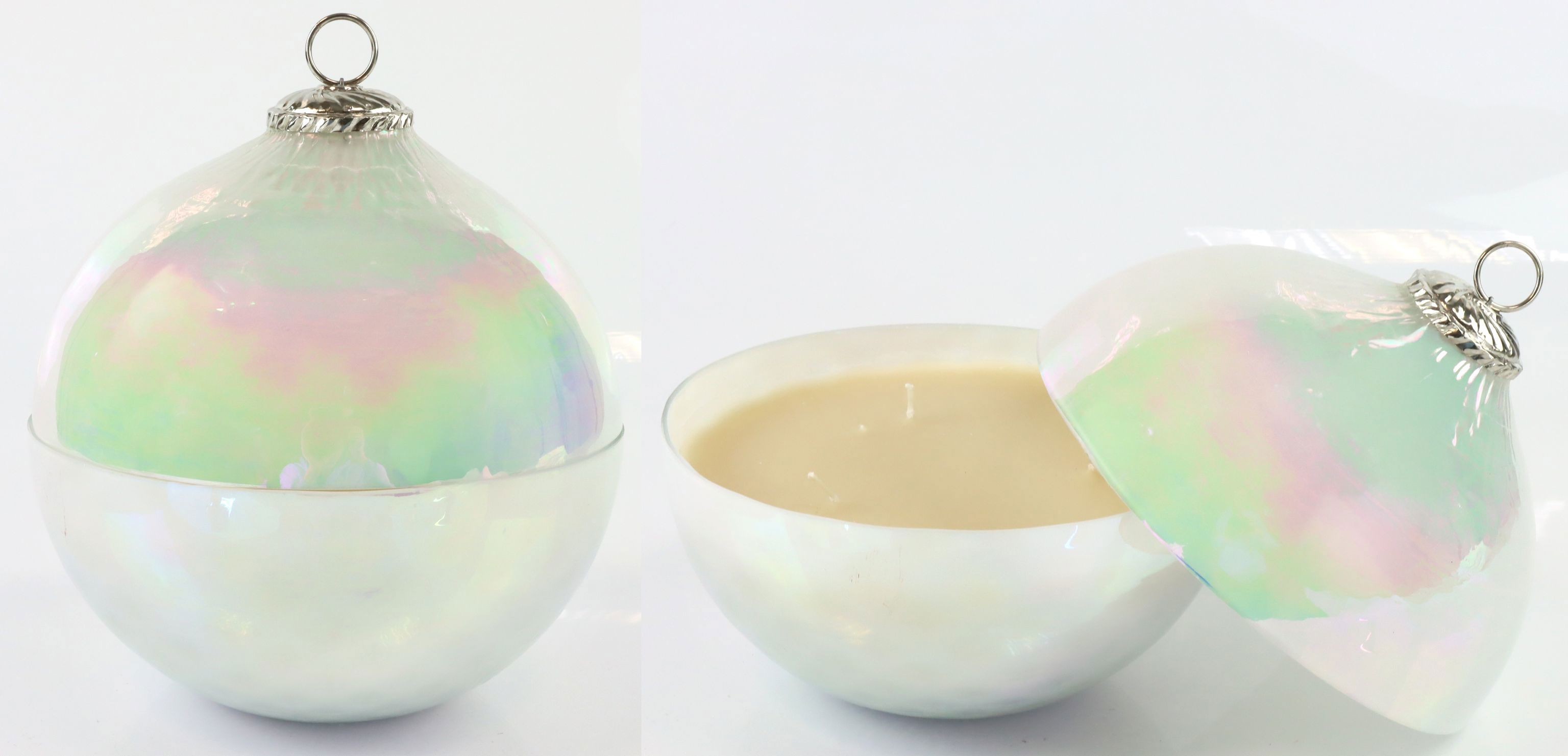 3951 VASOS PARA VELAS XMAS BALL