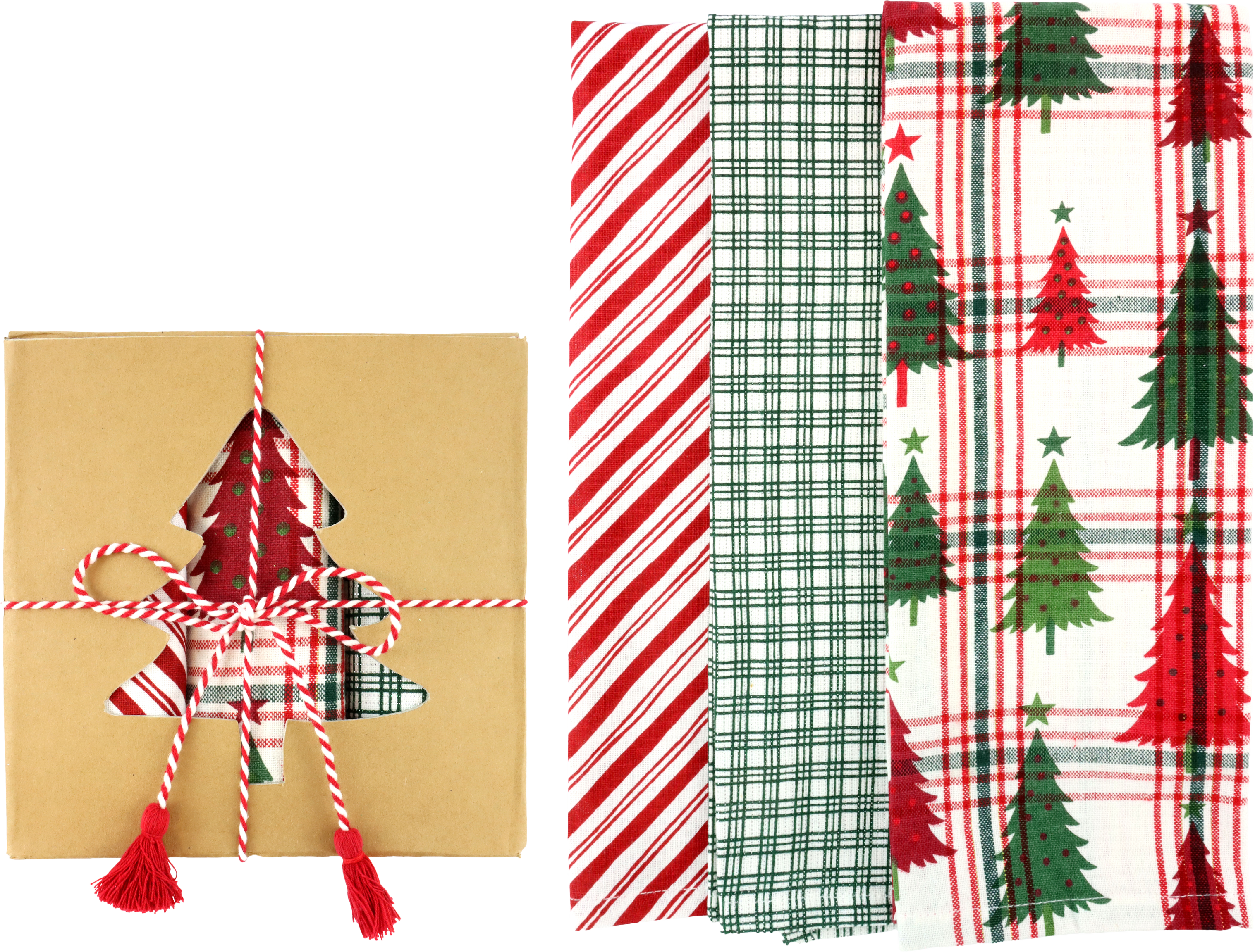 4071 GIFTBOX TWINKLE TOWELS  S/3