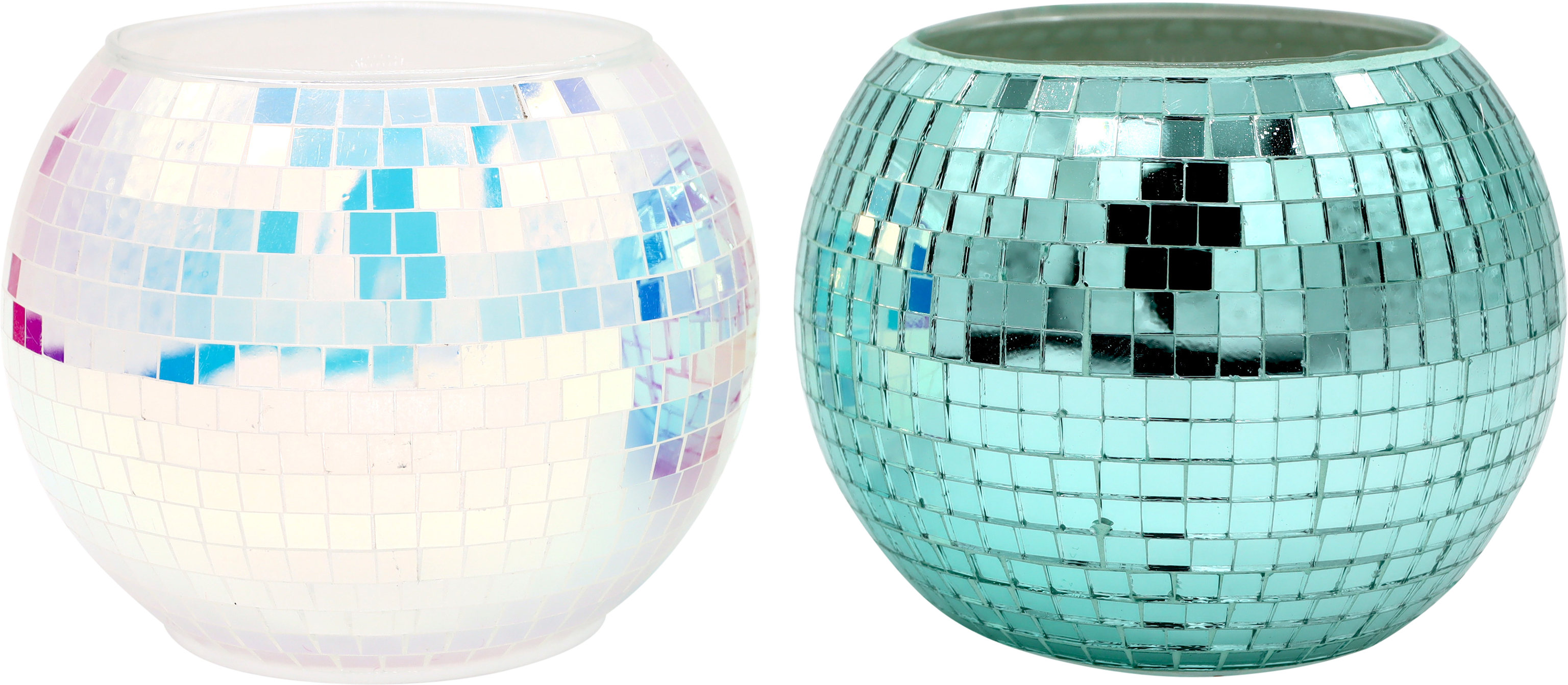 4184 PORTAVELAS LUSH LIGHTS  S/2