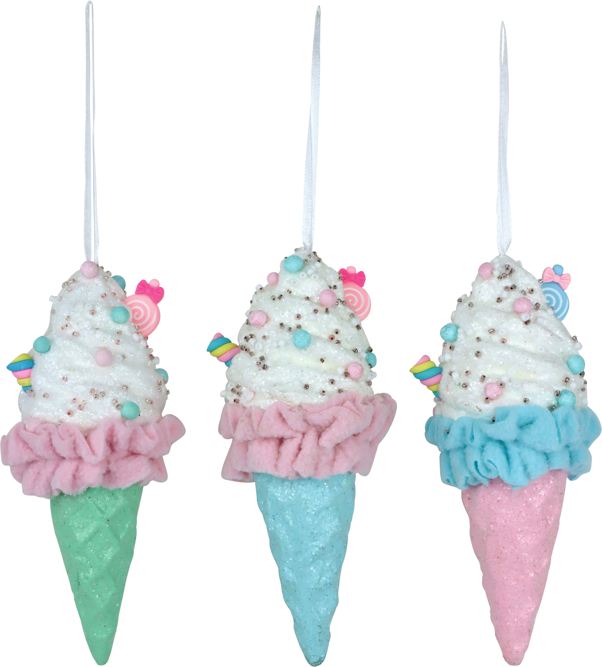 4420 CORNETS GLACE « CANDY XMAS » 3P