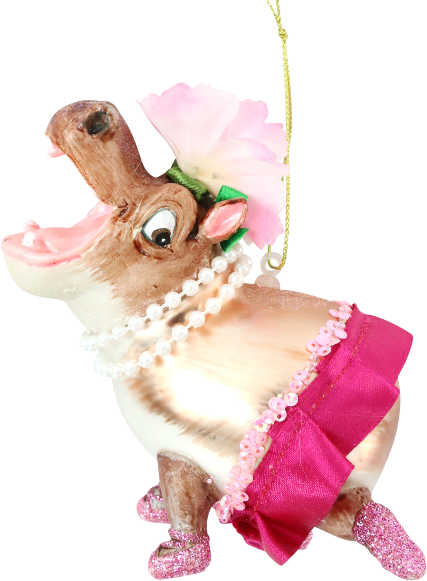 4618 ADORNOSDECRISTAL HAPPY HIPPO