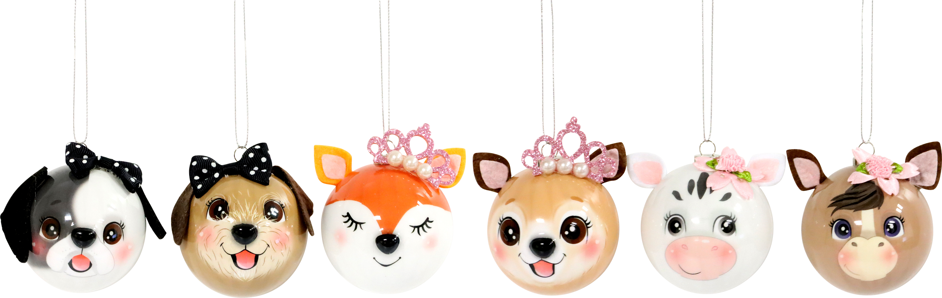 4656 KUGELN FUNNY ANIMALS  S/6