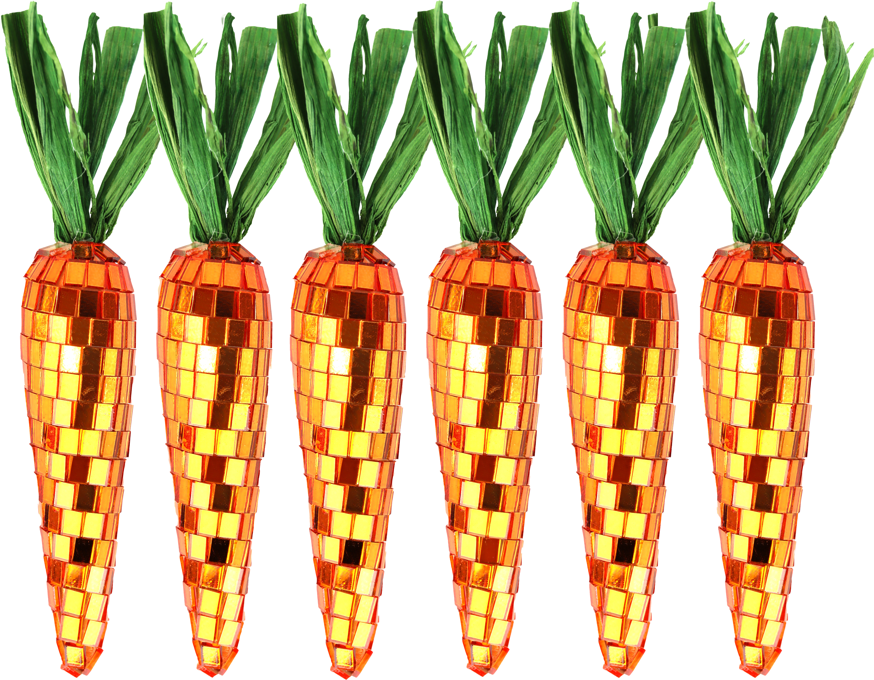 5146 ZUCCHINI FUNKY CARROTS  S/6