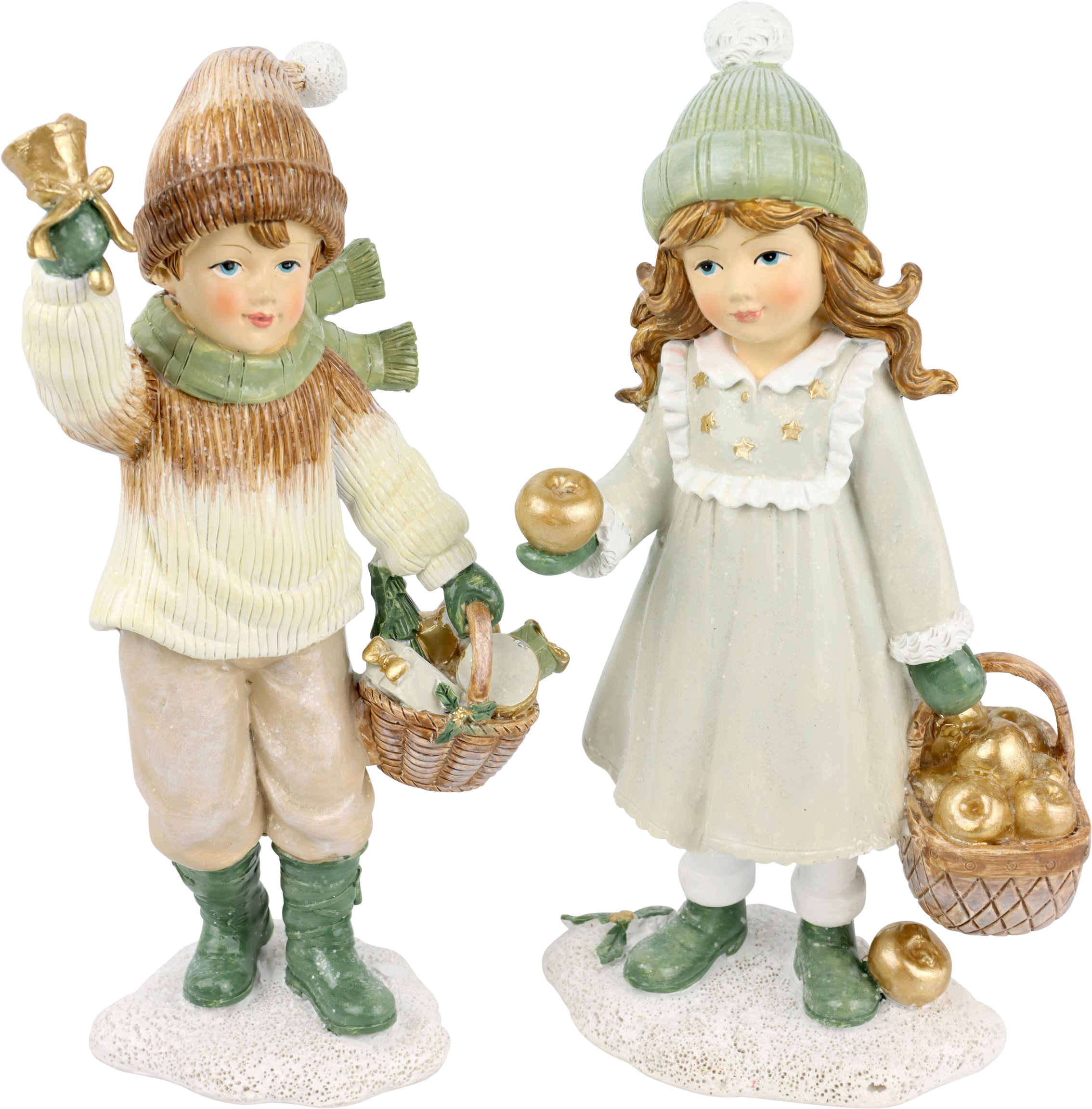 5437 FIGURINES « XMAS MEMORIES » 2P