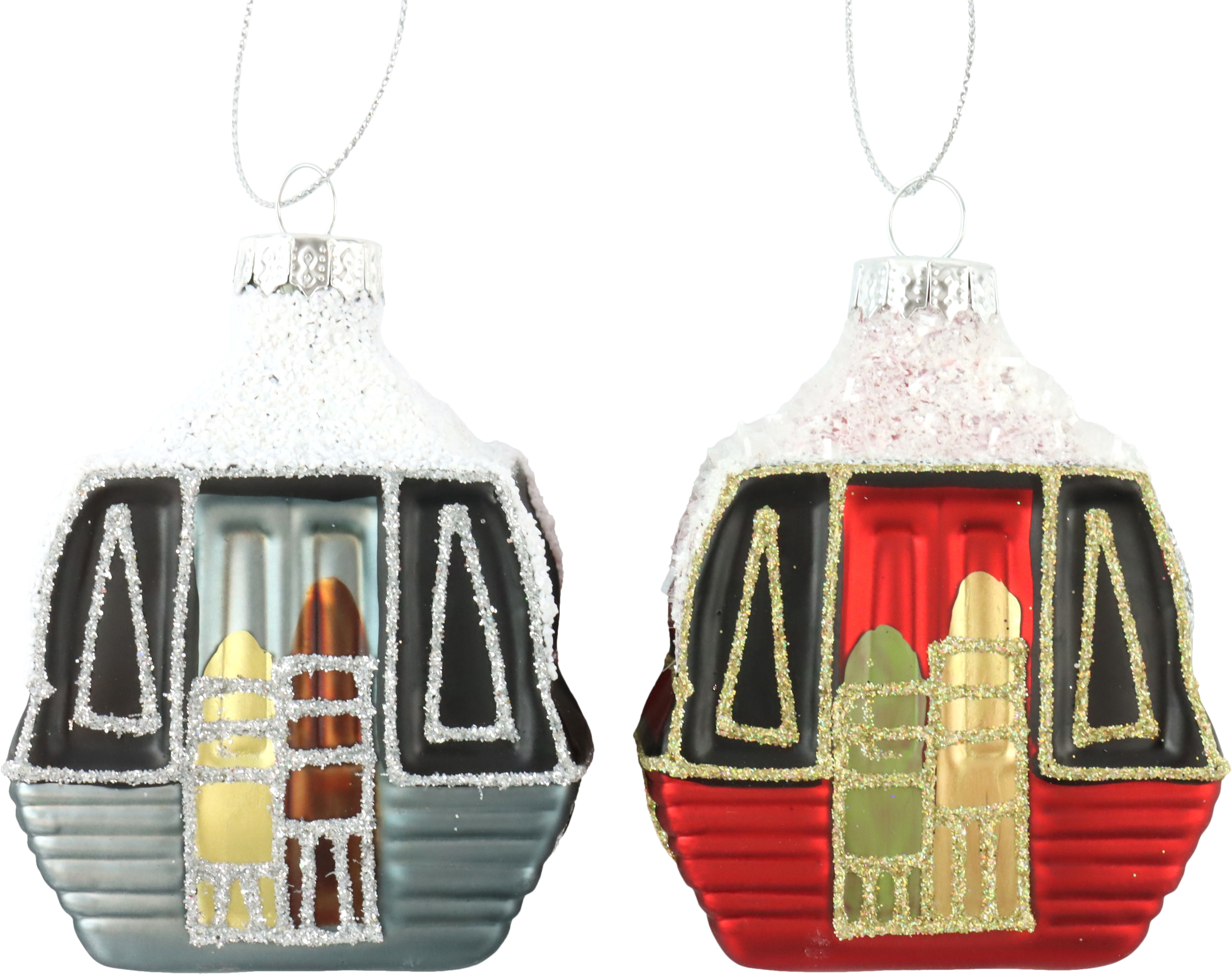 5504 ADORNOS DE CRISTAL GONDELN  S/2