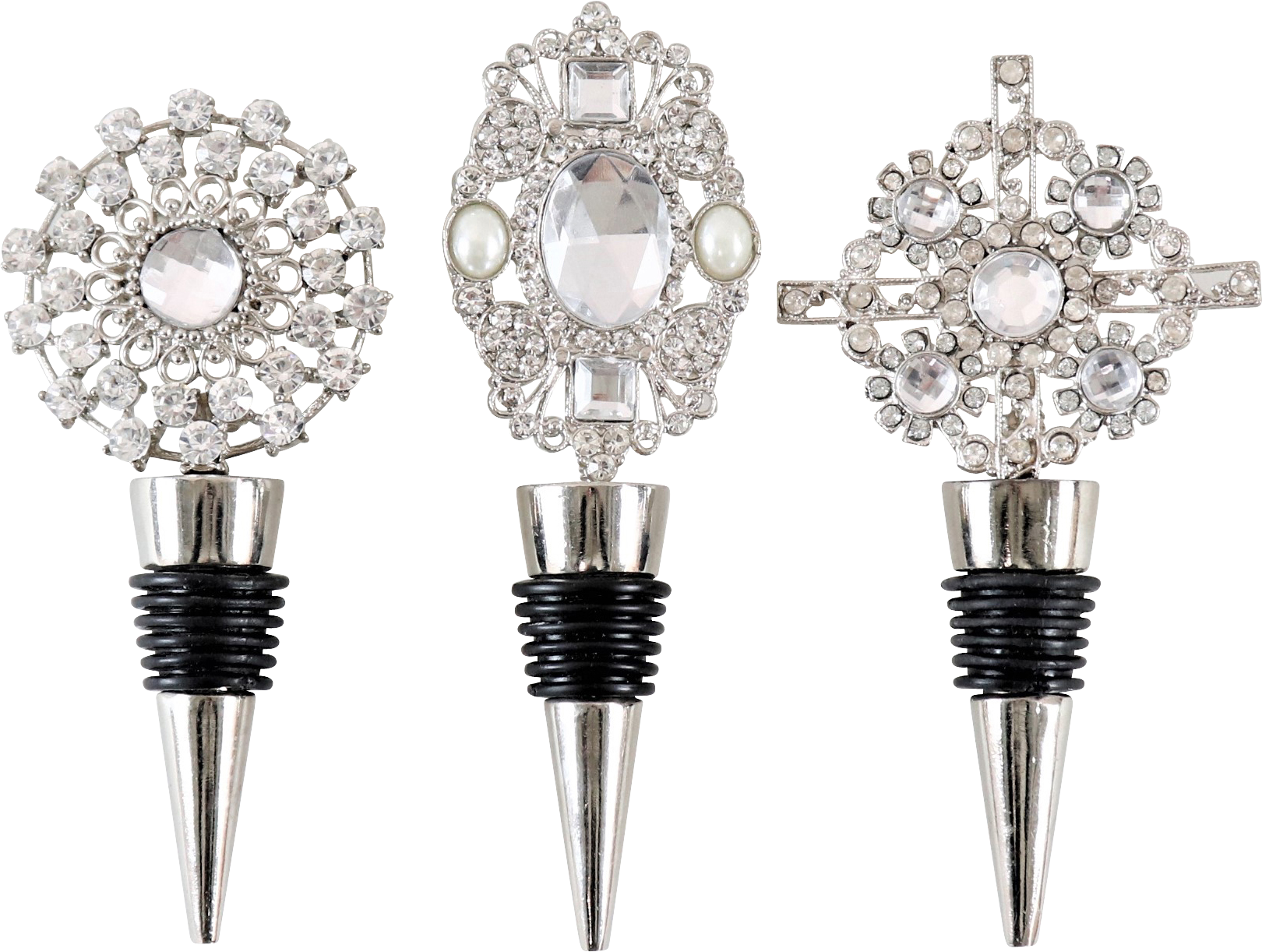 5551 FLASCHENSTÖPSEL CRISTALLO  S/3