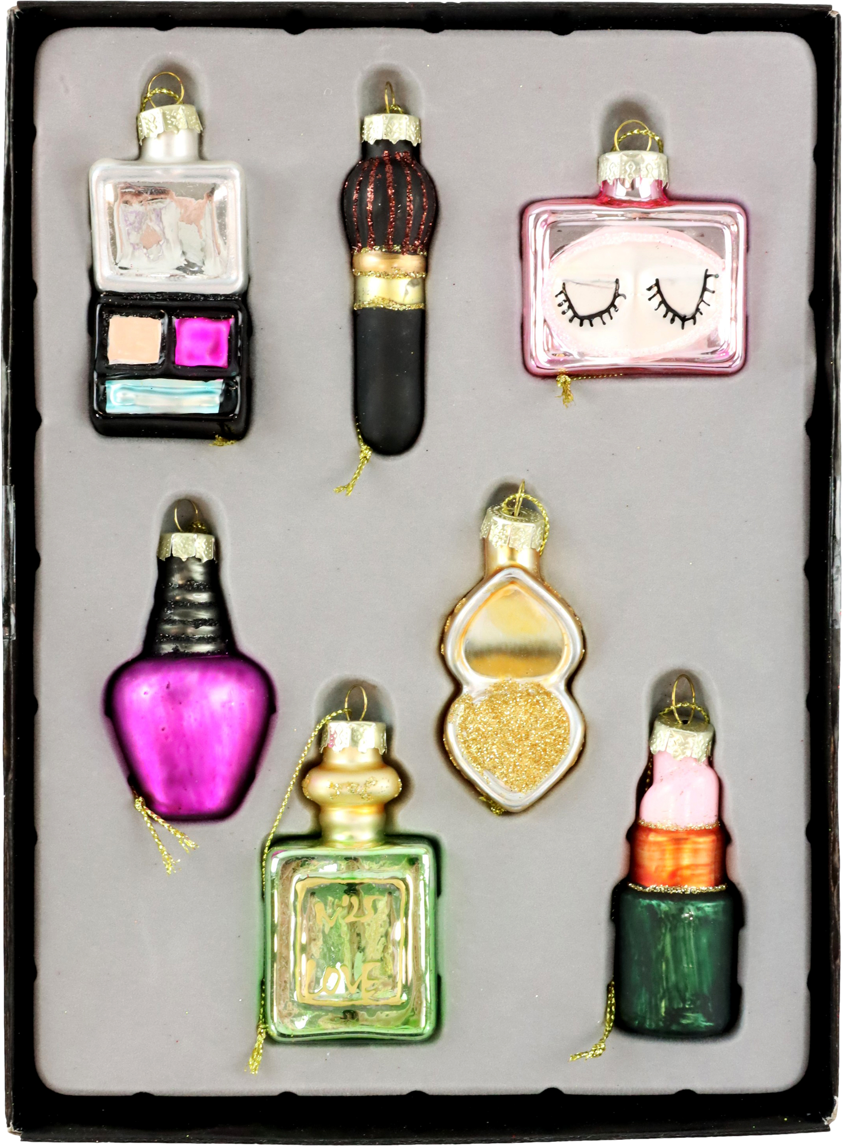 5555 SETDEADORNOSDECRISTAL BEAUTY   S/7