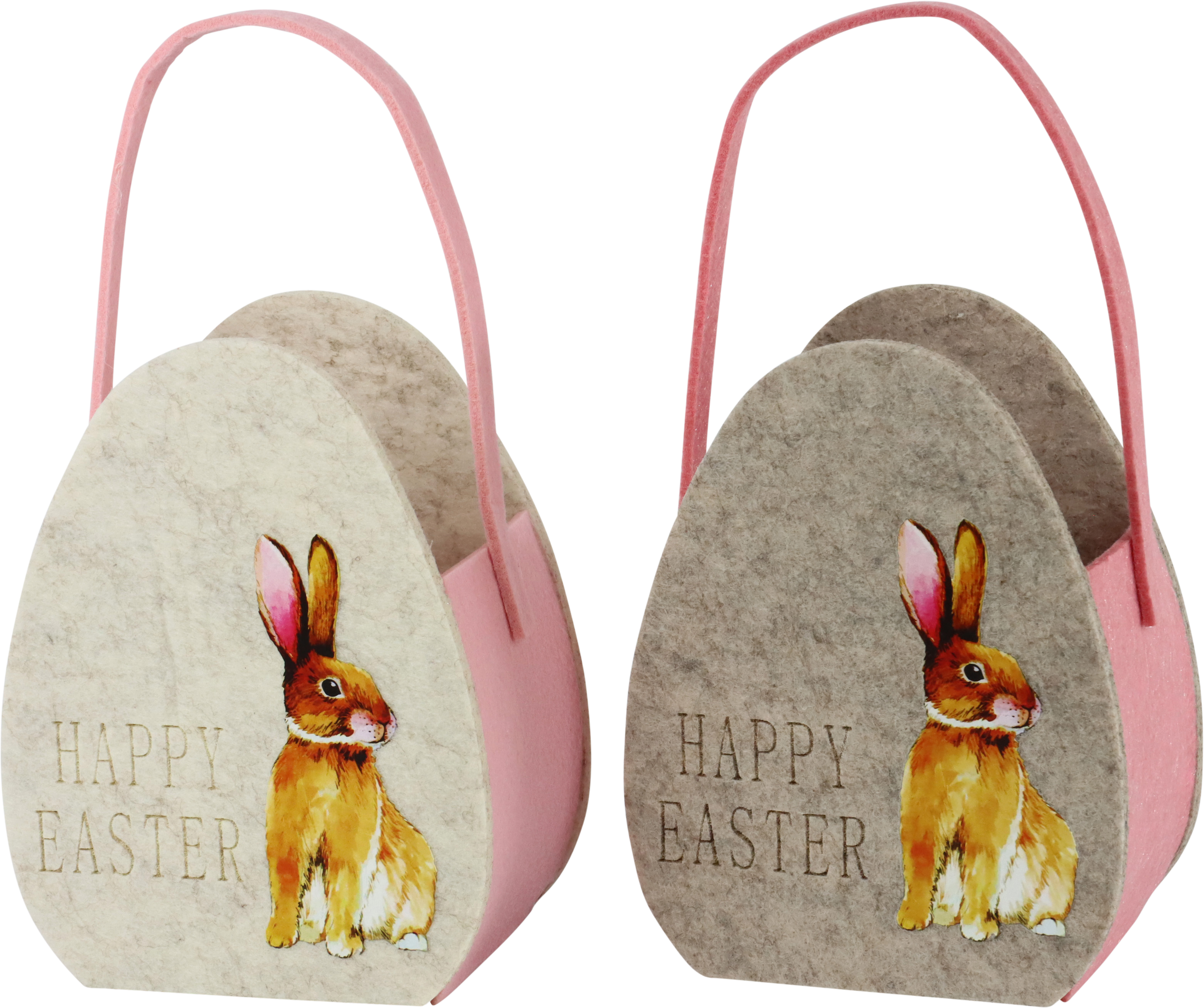 5566 FELT BAGS HAPPY EASTER  S/2
