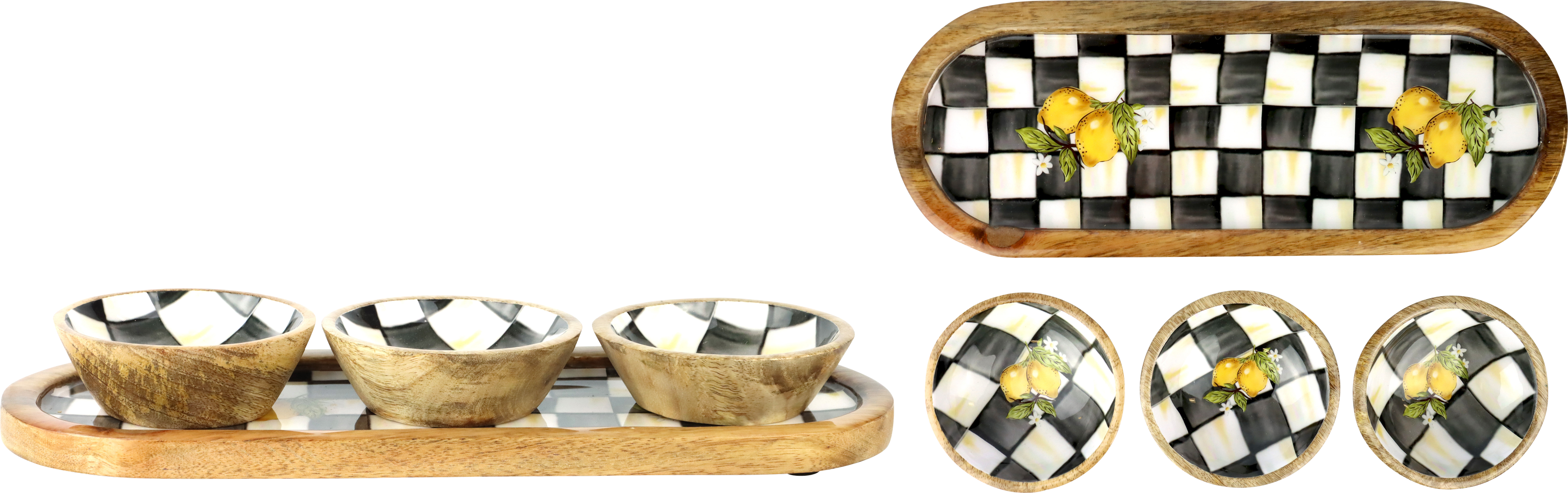 5577 CUENCO ENSAMBLABL LEMON BLISS  S/4