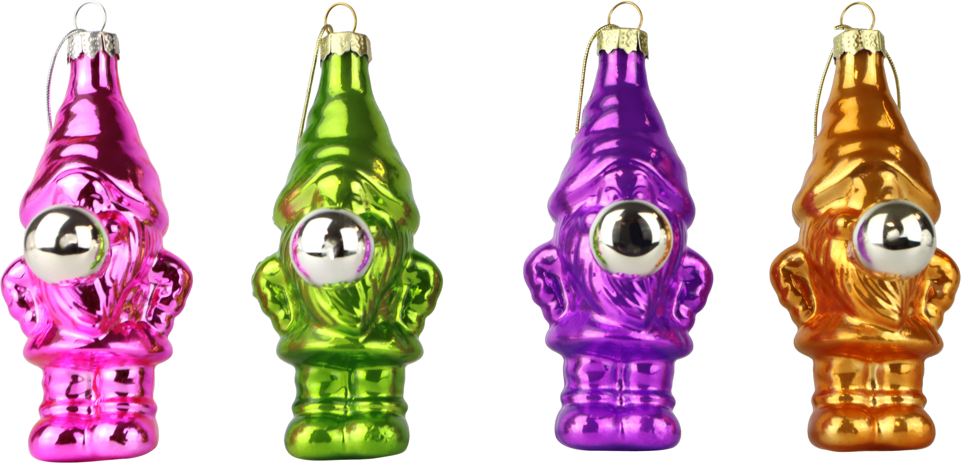 5708 BIJOUX EN VERRE ZWERGE  4P