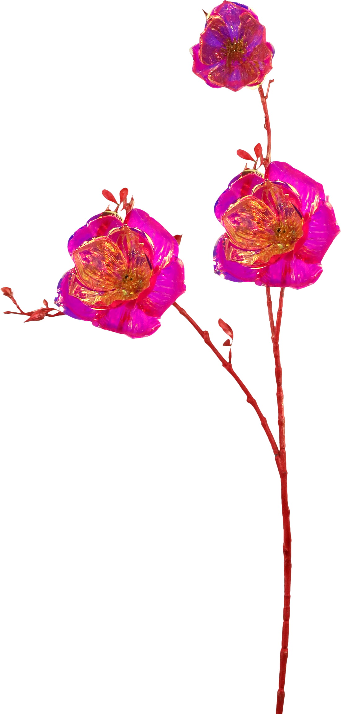 5812 FIORE  FLORA LUXE  FUCHSIA