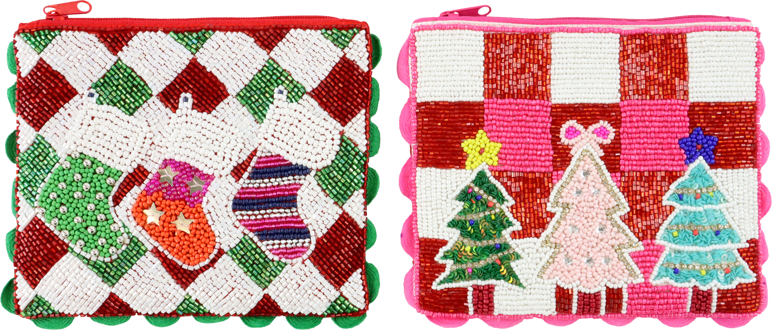 5890 BOLSITAS PERLAS HOLIDAY GLOW  S/2