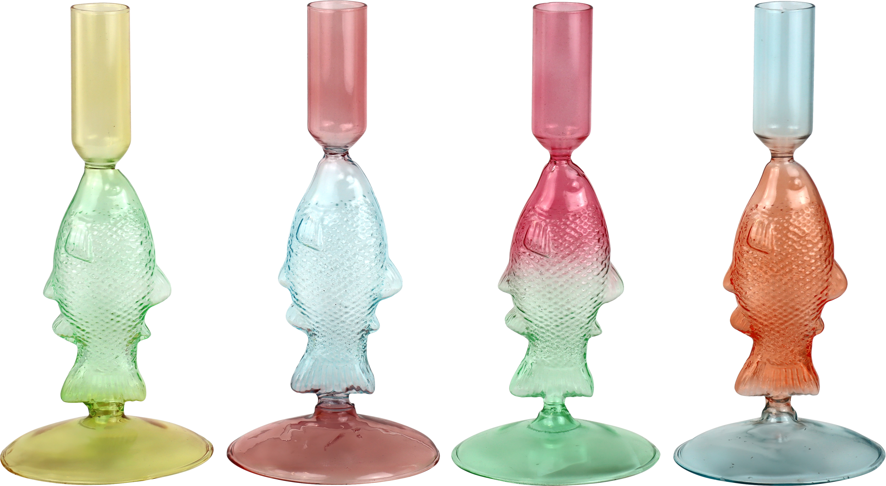 6095 CANDELABRO FISH&amp;FIZZ  S/4