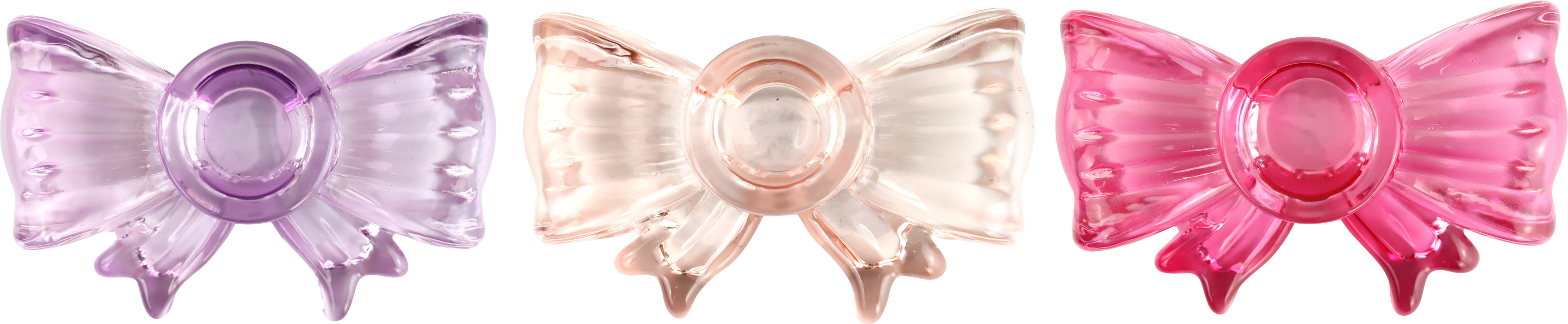 6202 CANDELABRO GLOW BOW  S/3