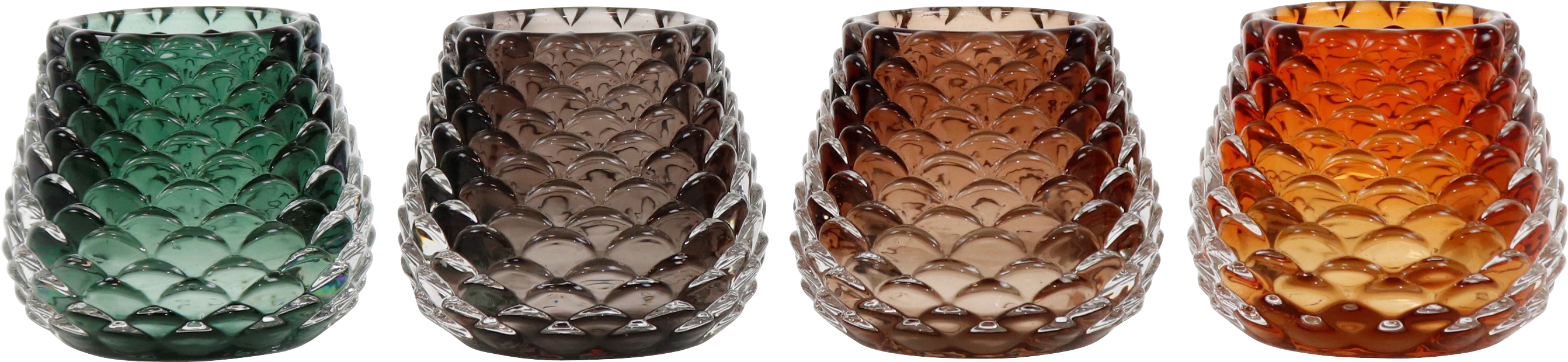 6317 KERZENHALTER CONES  S/4