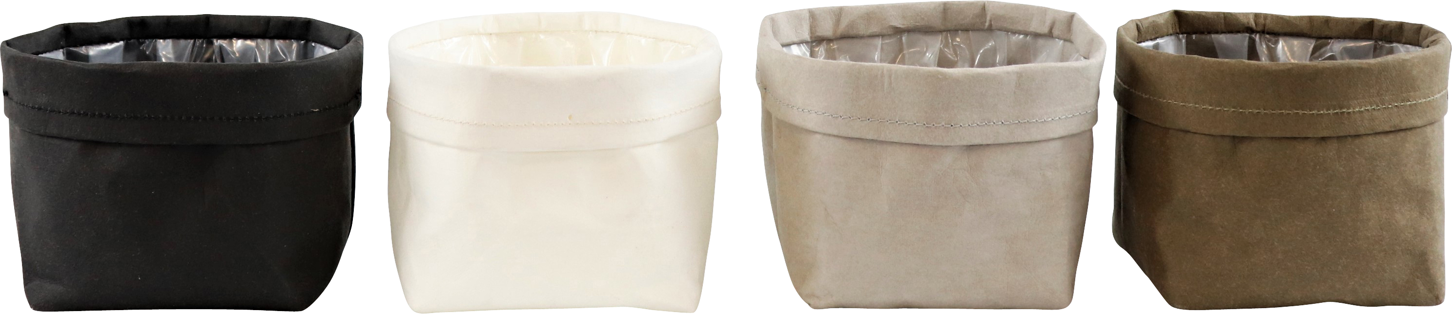 6422 MACETAS  LEAFY  S/4