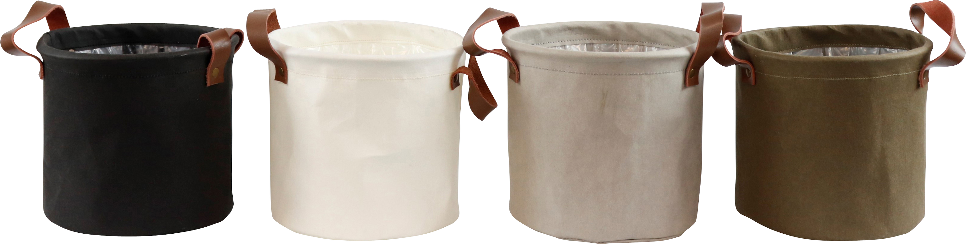 6425 CACHE-POTS  LEAFY  4P