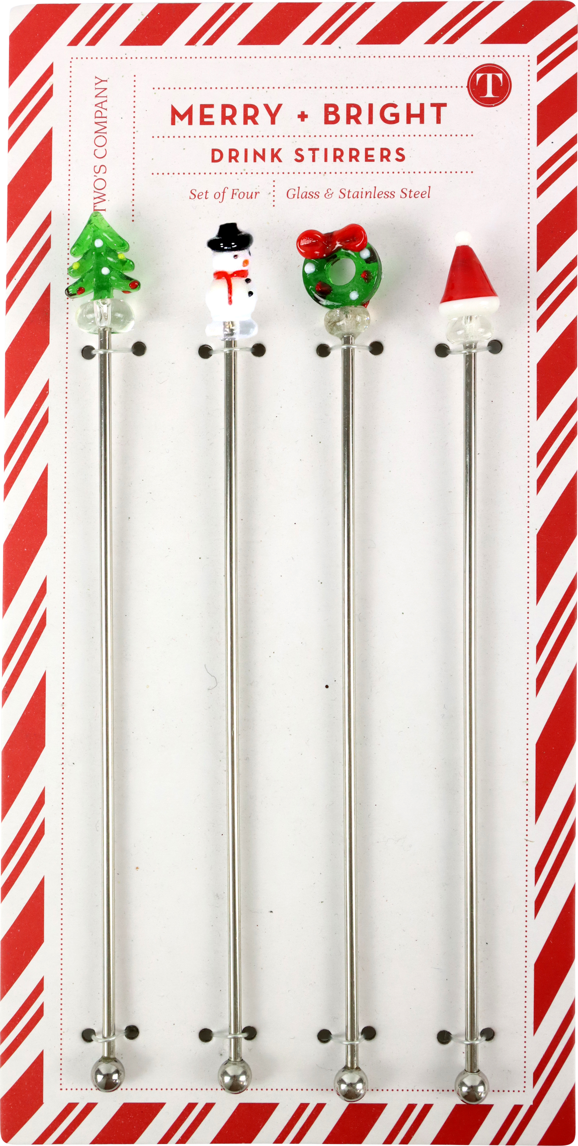 6440 COCKTAILSTÄBE WEIHNACHT   S/4